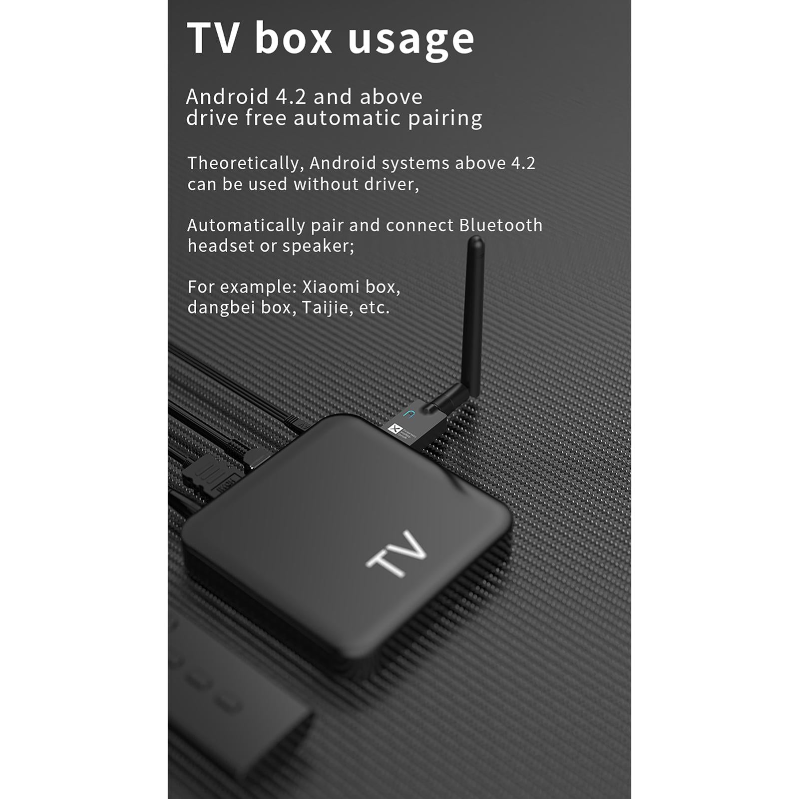 Receiver Transmitter Bluetooth 5.2  Wireless Audio For Car Speaker PC TV
