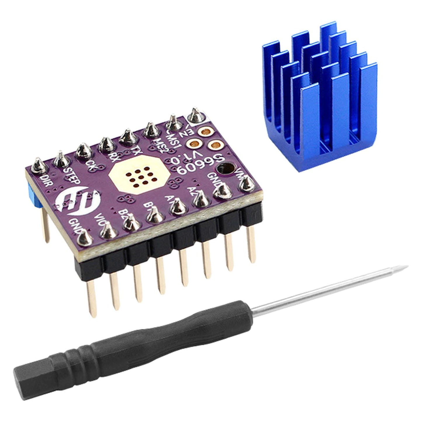 S6609 Stepstick Stepper Motor Driver Module UART Silent Drive for 3D Printer
