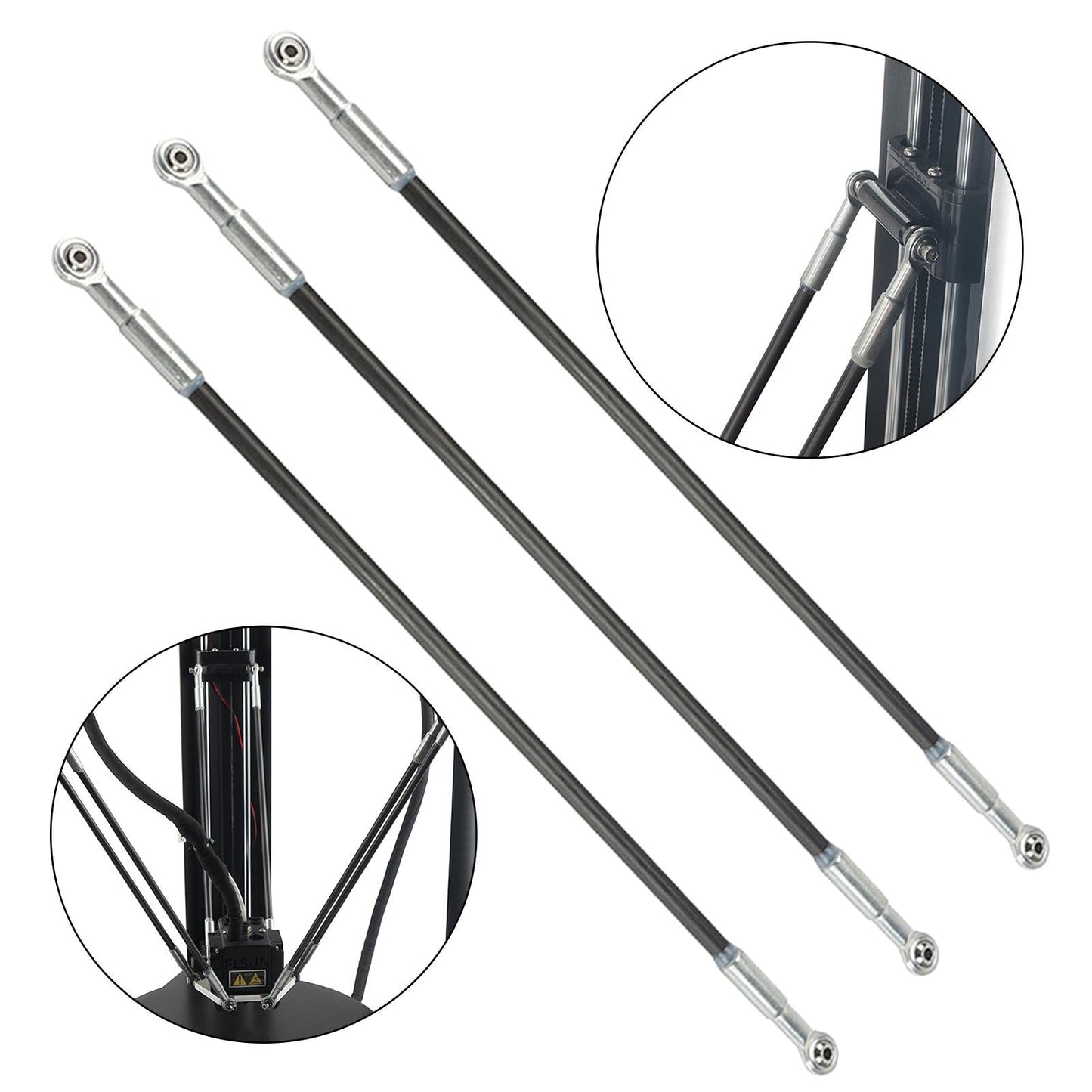 Hand Arms Connect Rod Replacement Durable Diameter 3mm for Flsn Qq-S Parts