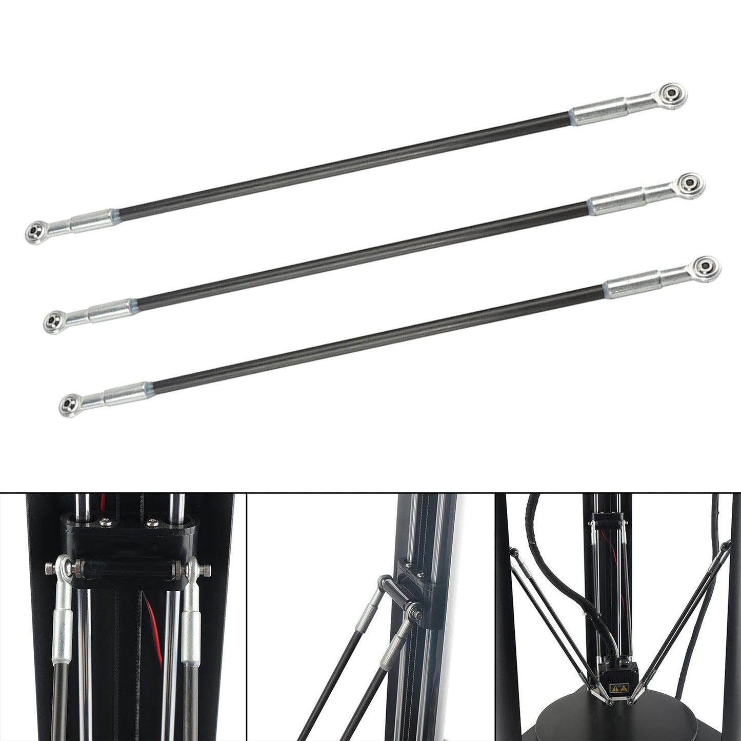 Hand Arms Connect Rod Replacement Durable Diameter 3mm for Flsn Qq-S Parts