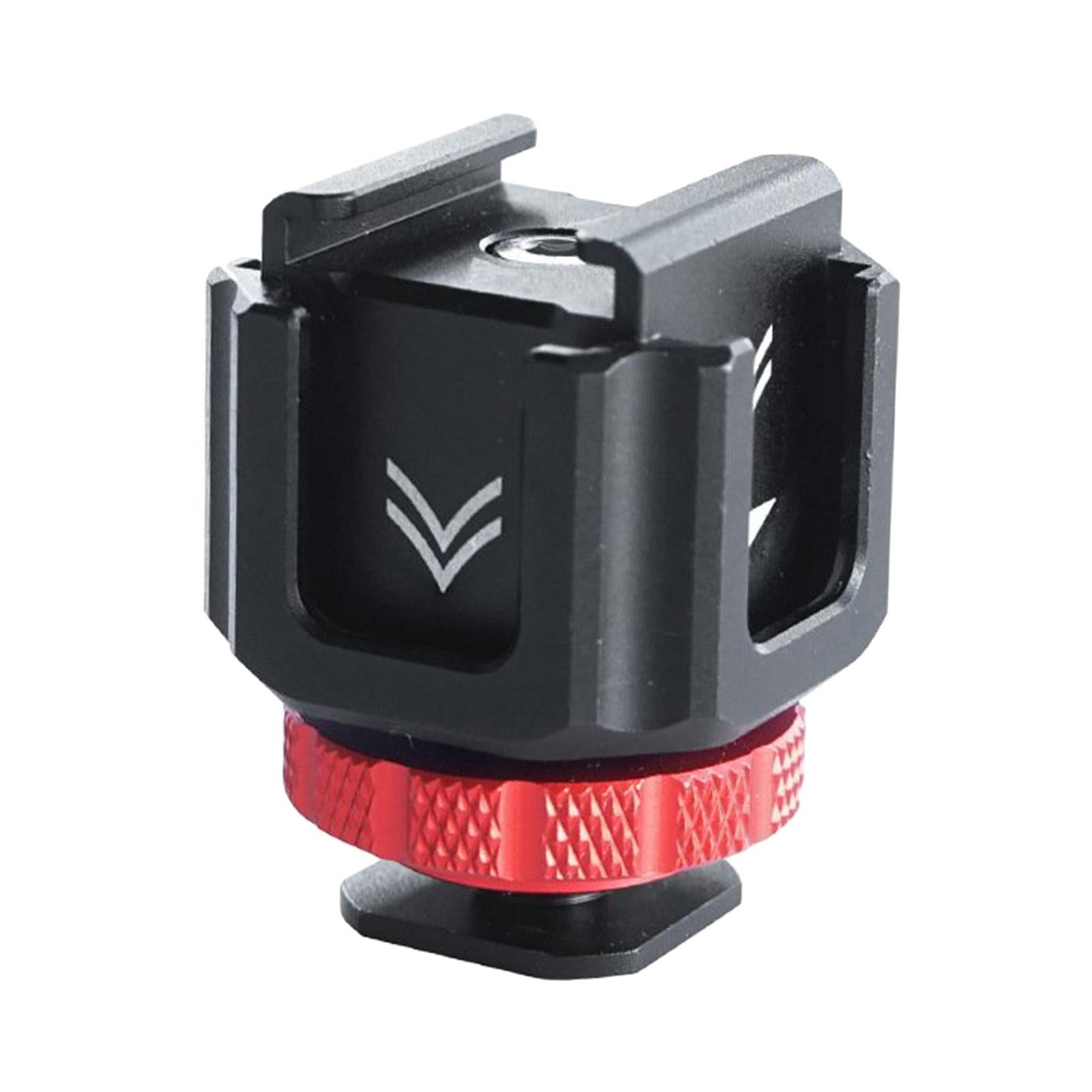 Five Head Cold Shoe Mount Adapter for Flash Audio Recorder LED Video Light
