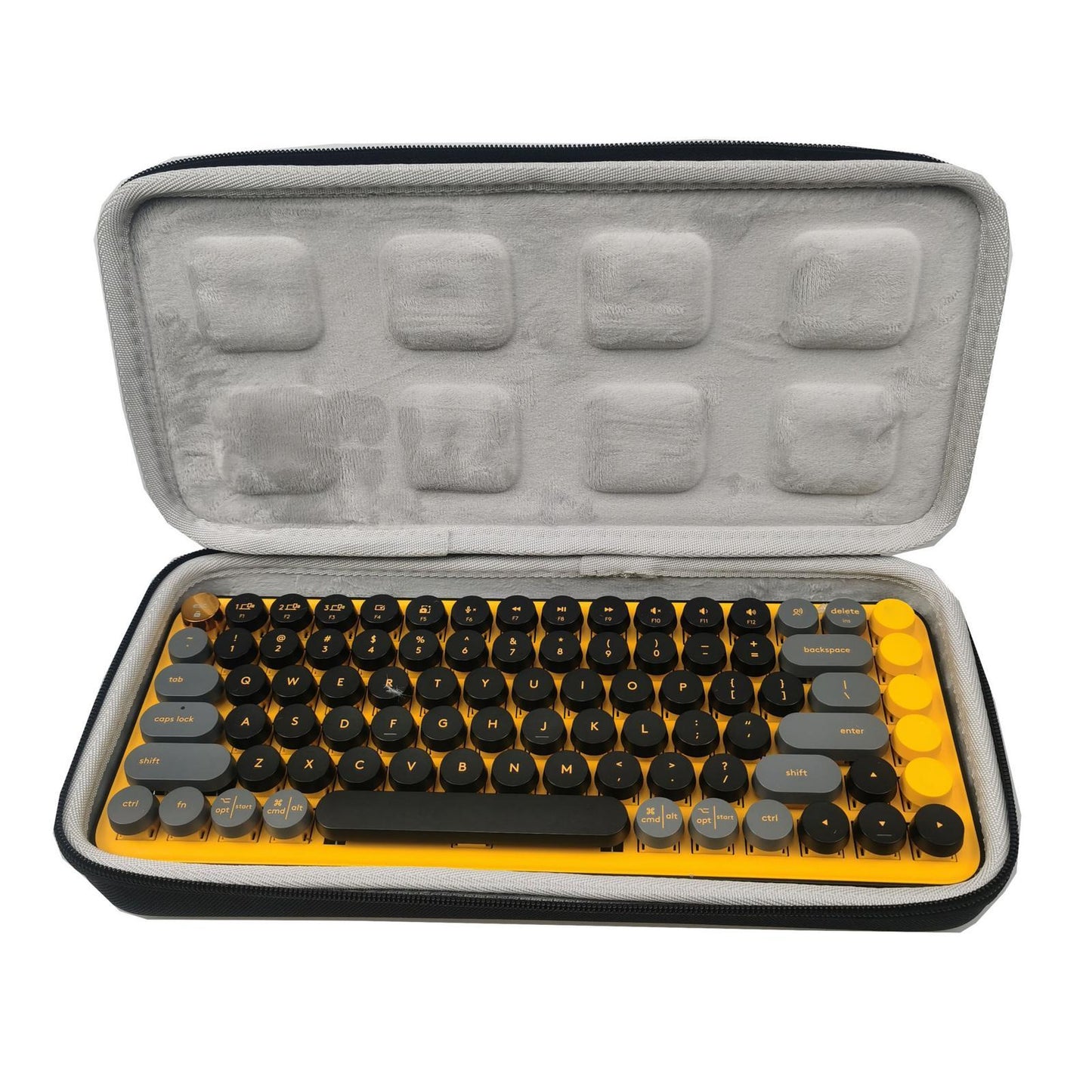 Keyboard Storage Bag Stylish Inner Foam for Logitech Keyboard for popkeys