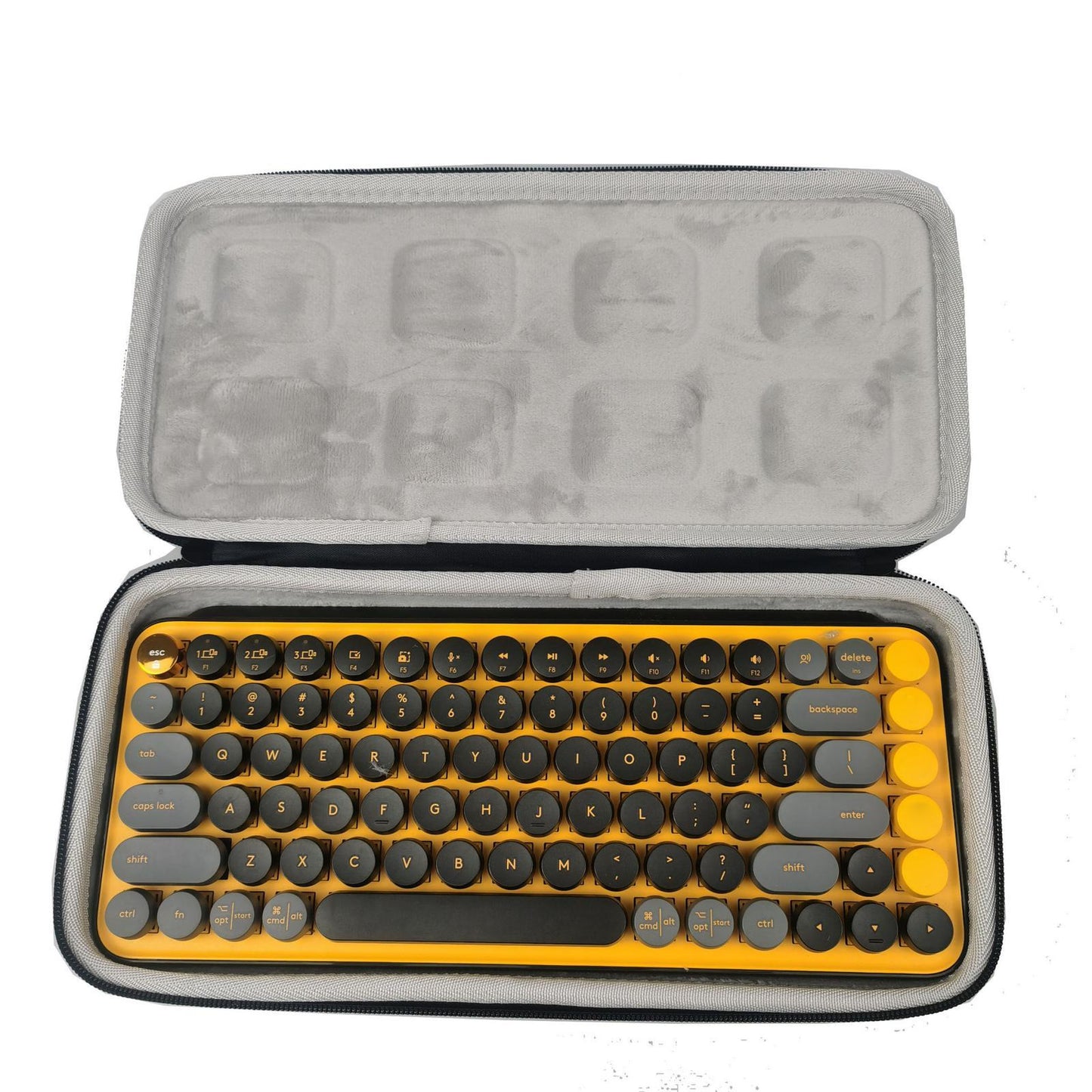 Keyboard Storage Bag Stylish Inner Foam for Logitech Keyboard for popkeys