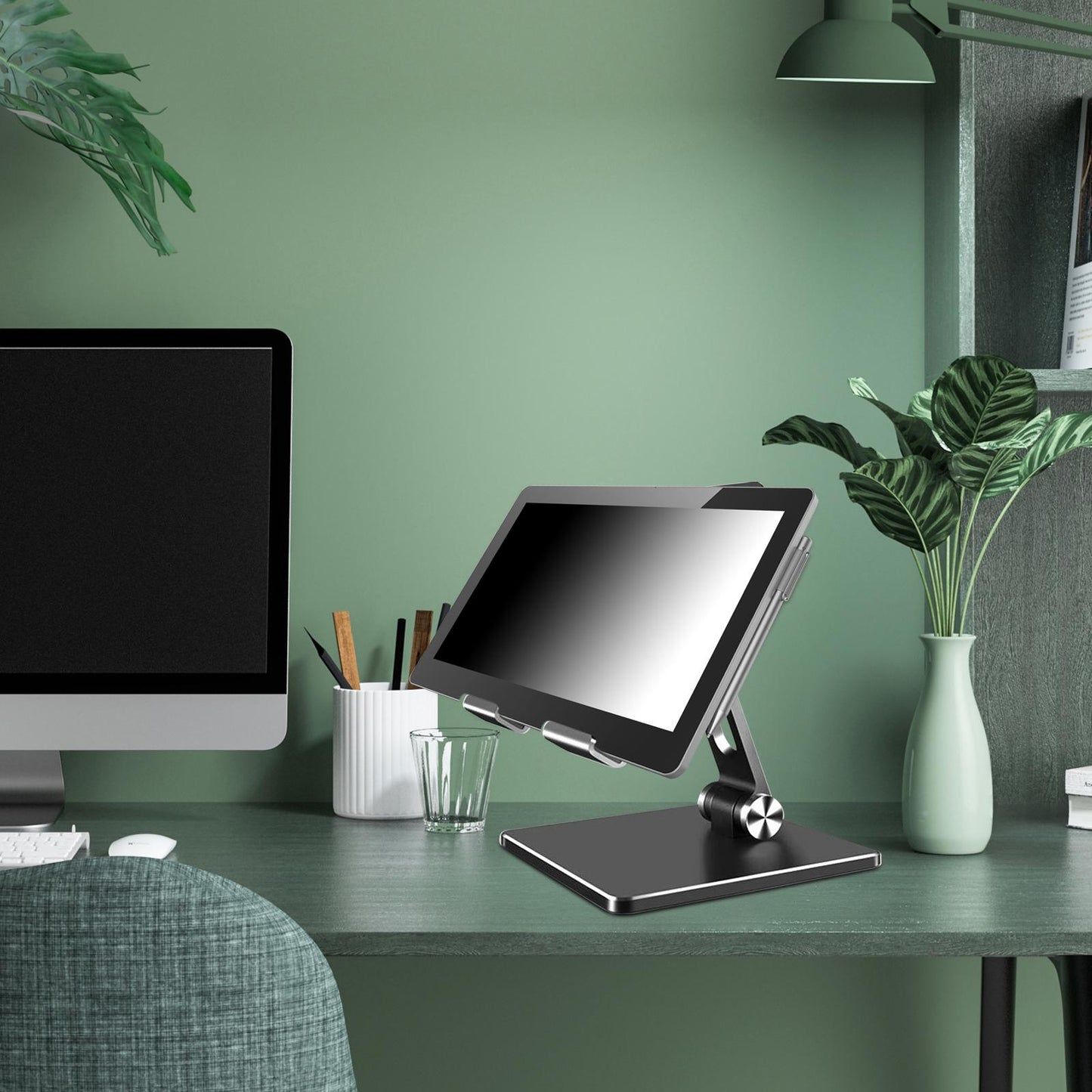 Phone Tablet Desktop Stand Desk Holder Mount Cradle for Viewing Photos
