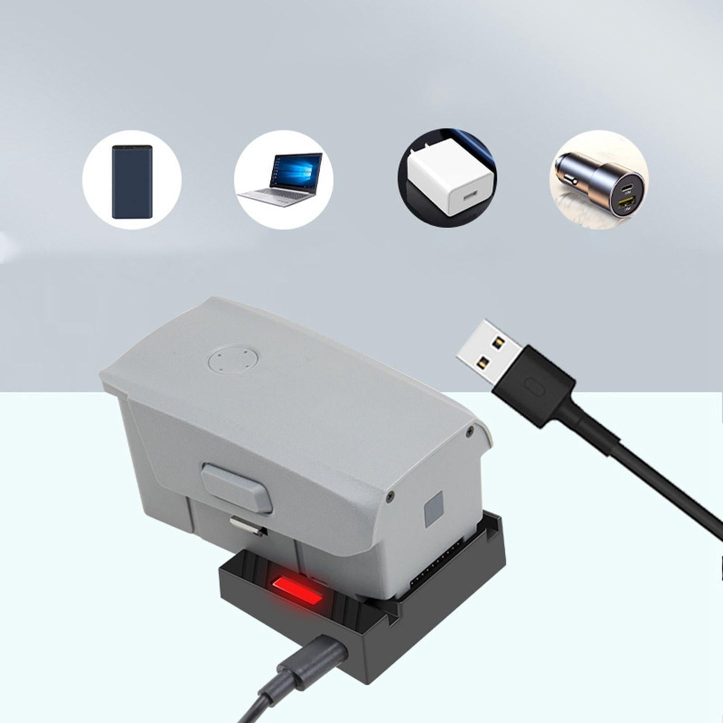 USB Rechargeable Intelligent Flight Battery For DJI Mavic AIR 2/2S Drone Acc