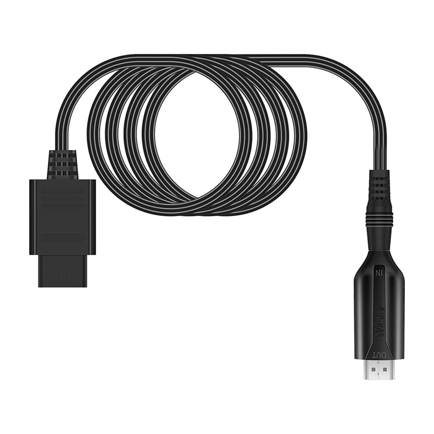 Portable HDMI Converter Adapter for N64 1M Length HD Link Cable for Snes