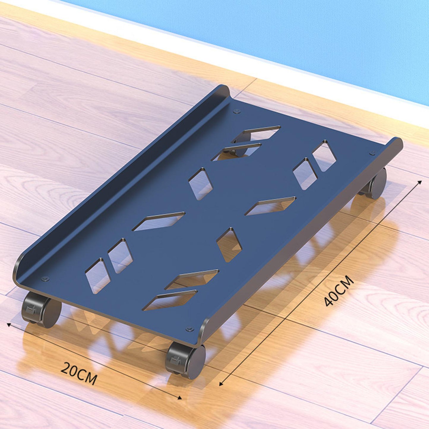 1PC CPU Stand Computer Tower Computer Tower Stand with Wheels PC Tower Stand