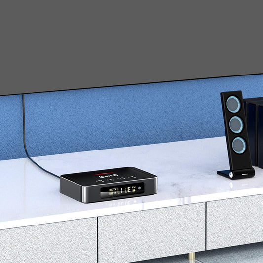 NFC Bluetooth Transmitter Receiver Adapter FM Function Speaker Tablets