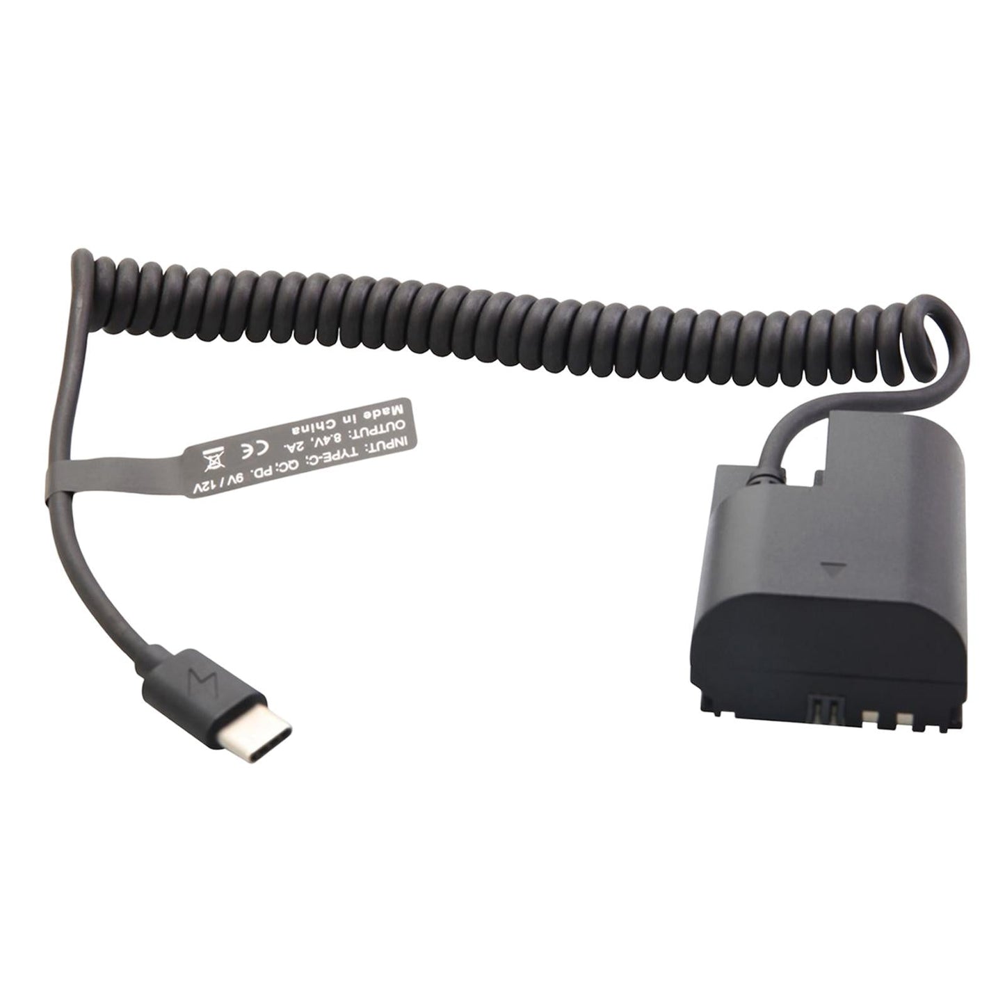 Dummy Power Adapter Cable Type C/Usb-C to LP E6 for R R5 R6 90D 80D 70D 60D