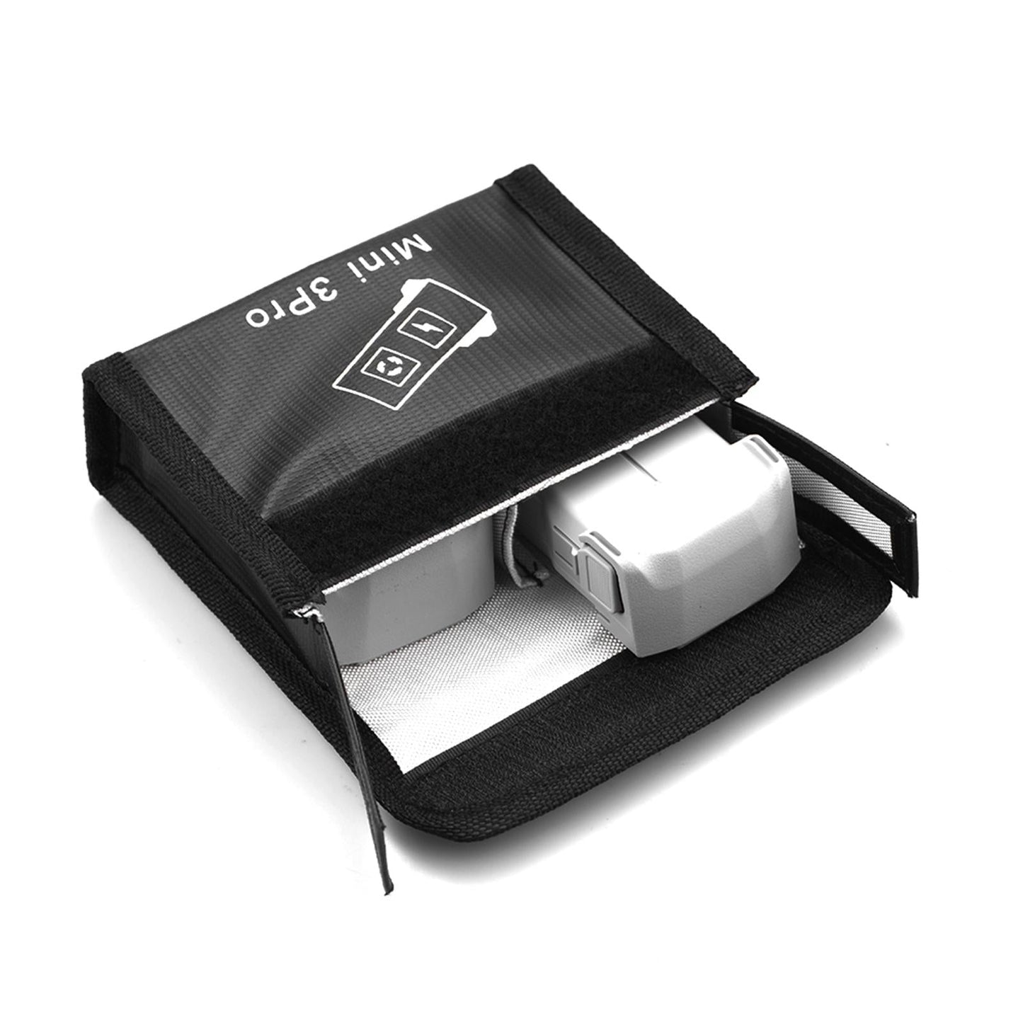 Battery Safe Bag Case Lightweight Fireproof for DJI Mini 3 Pro Accessories M for 2 Batteries