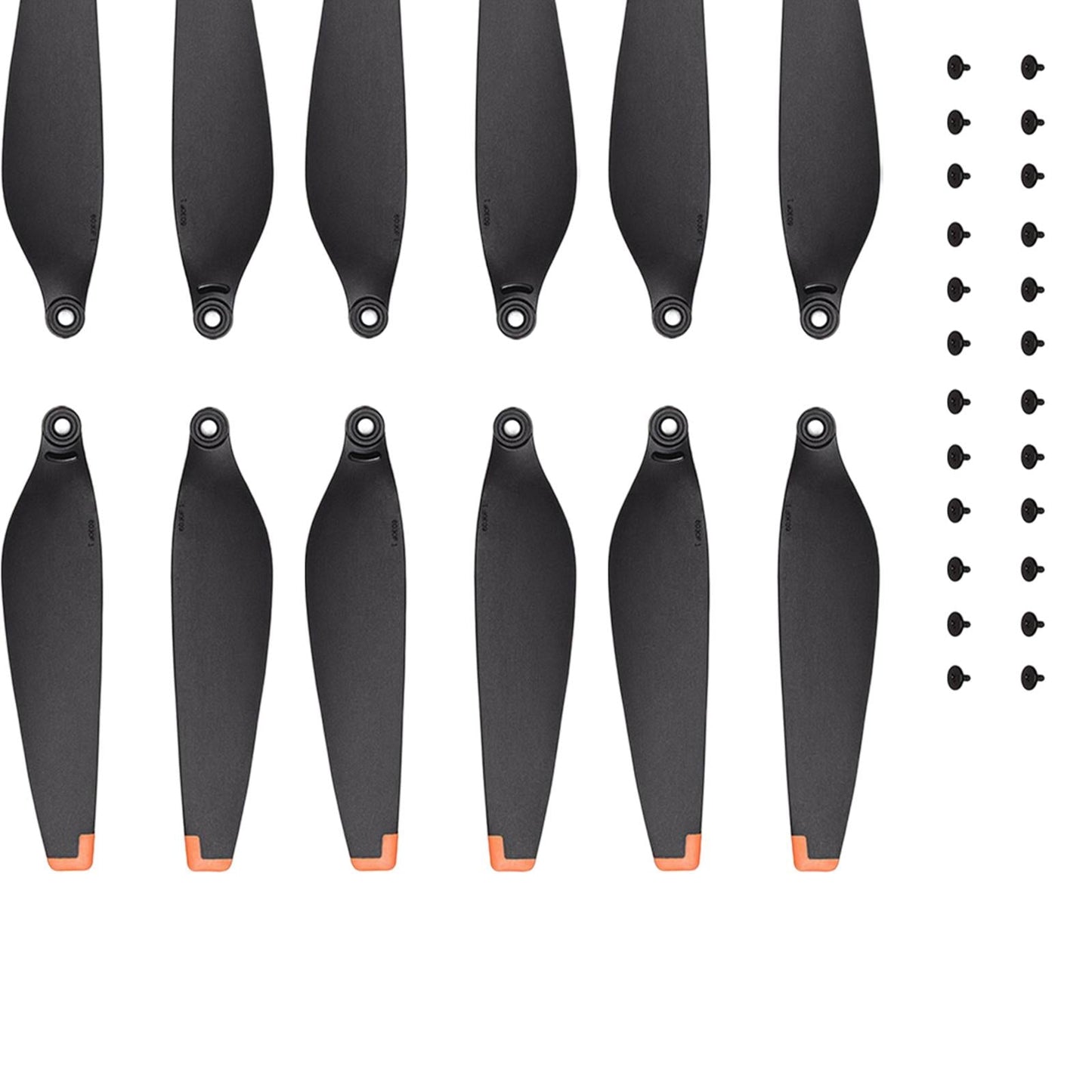 4 Pair Propellers for Mavic Mini 3 Pro Quadcopter Spare Blades Orange Tip