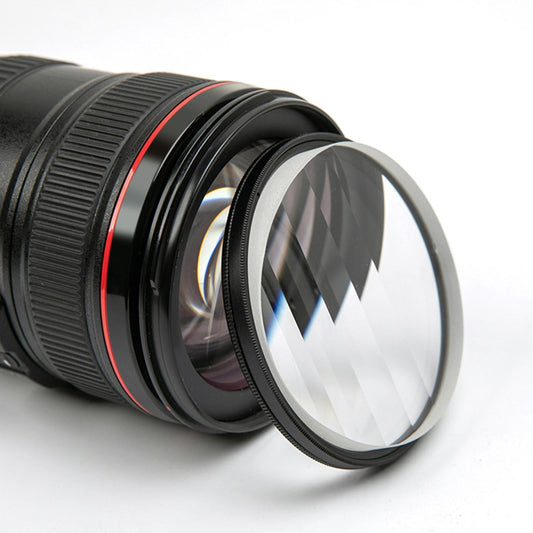Linear Glass Prism Lens Filter Main Object Variable for Camera Accessories
