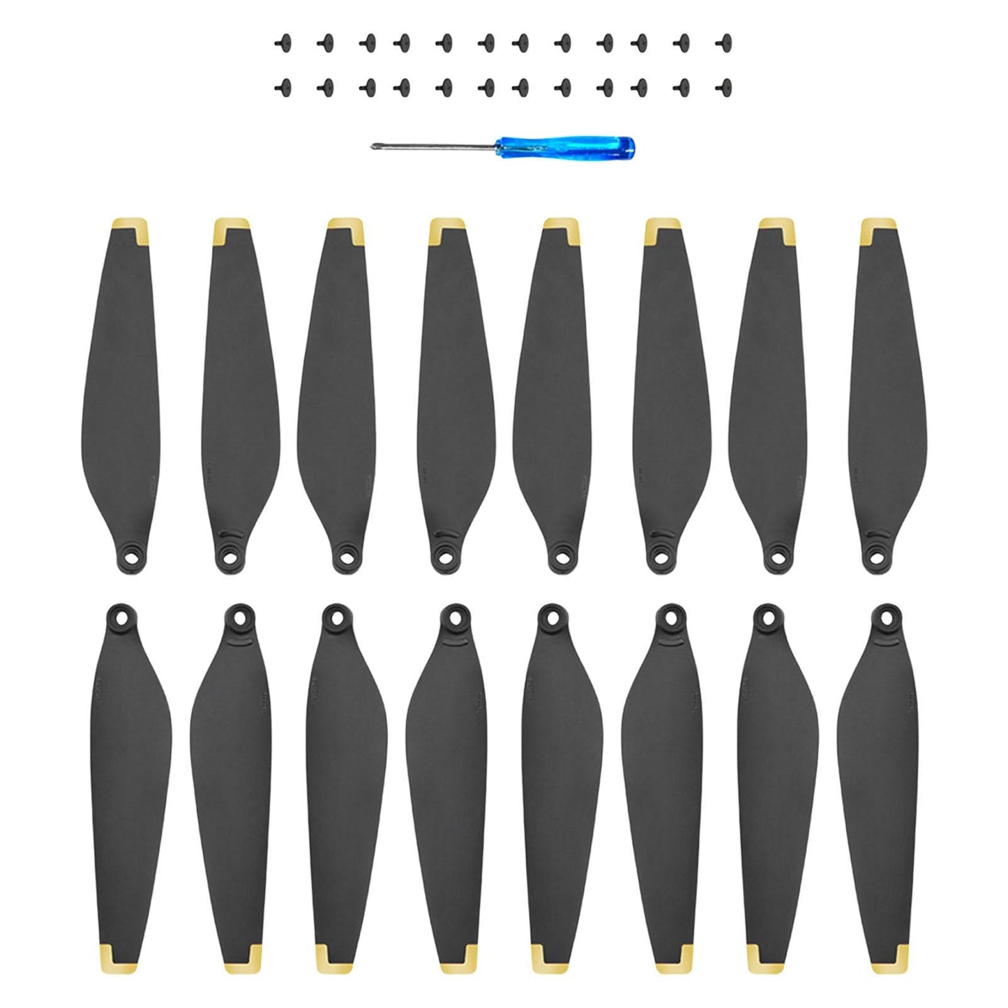 16x Propellers Blades Props Low Noise for DJI Mini 3 Pro Drone Replace