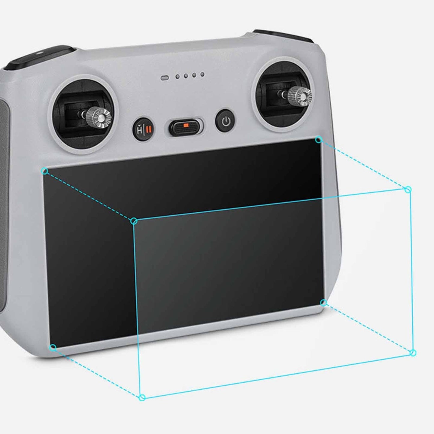 Anti-fingerprint Tempered Glass Film For DJI MINI 3 PRO RC Screen 1 Film