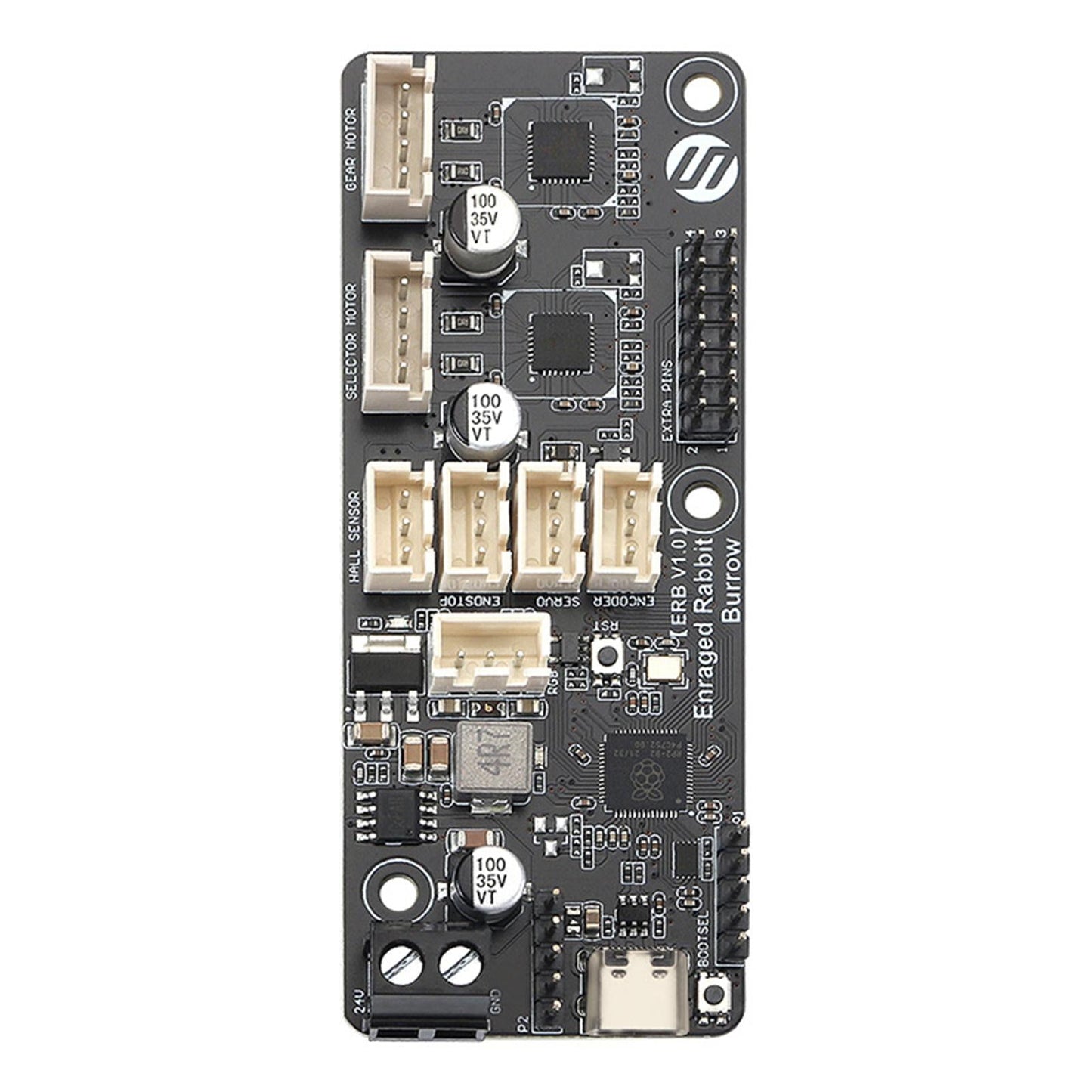 Mini ERB Board Control Board 91x35mm Feeder Board 3D Printer Parts