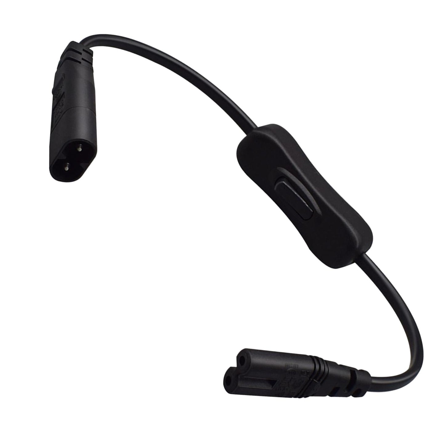 Power Extension Cable Supply IEC 320 C8 Plug to C7 for Printer Scanner