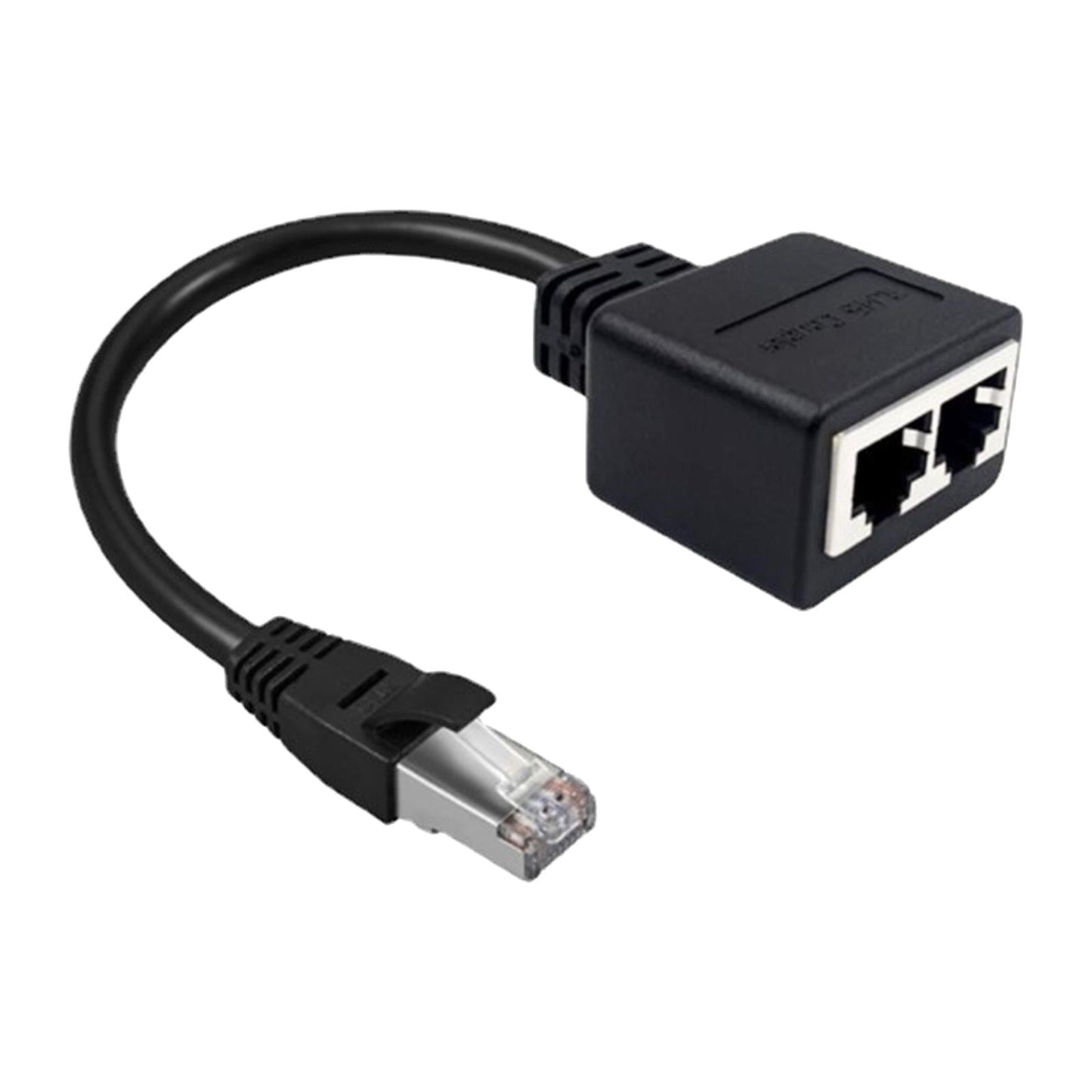 Lan Ethernet Splitter Cable 1 Male to 2 Female for Cat5 Cat5E Cat6 Cat7