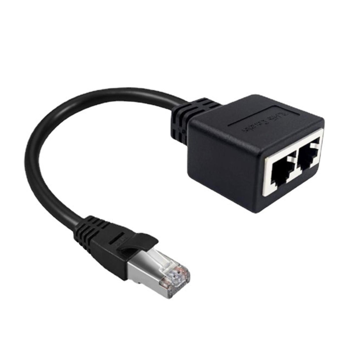 Lan Ethernet Splitter Cable 1 Male to 2 Female for Cat5 Cat5E Cat6 Cat7