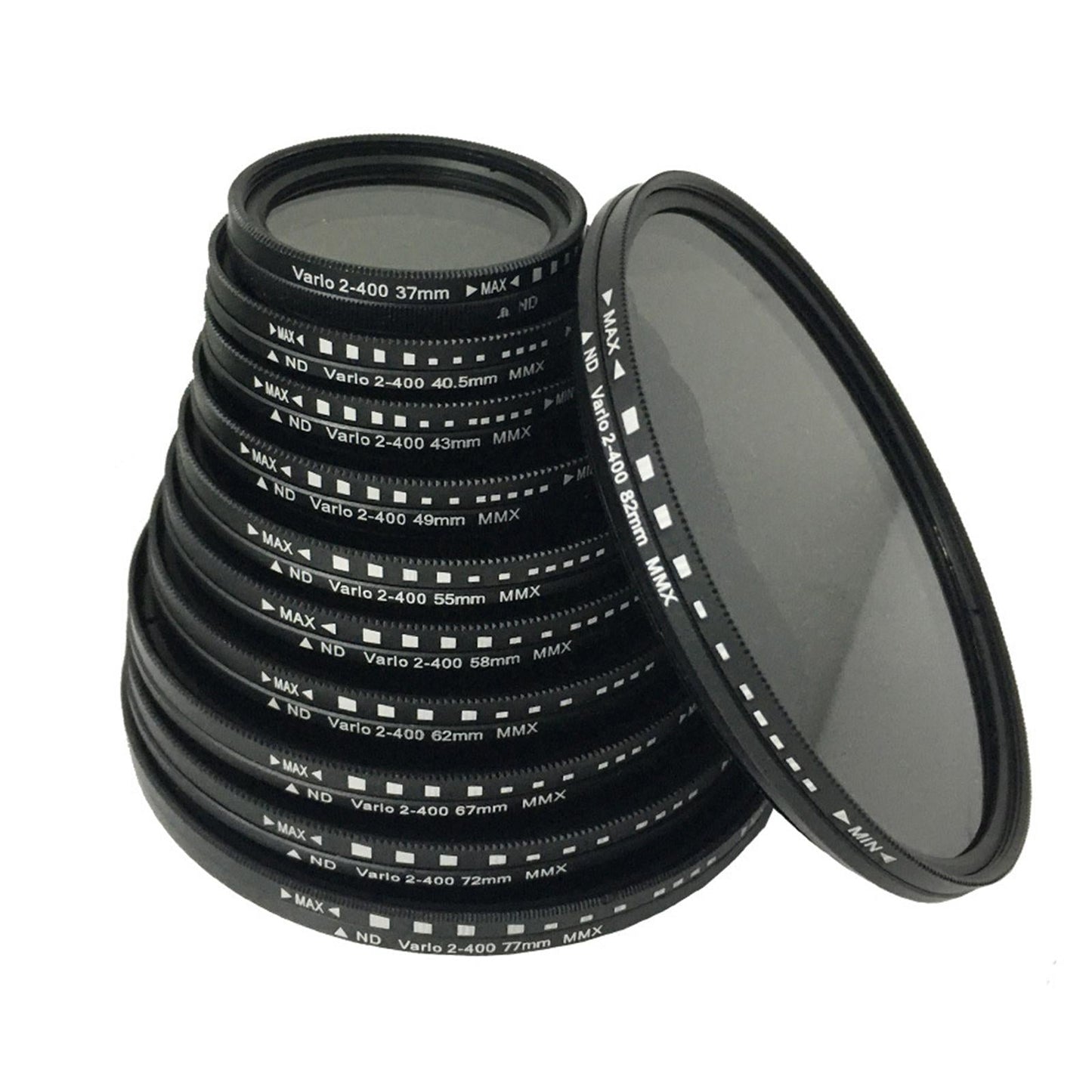 Adjustable ND2 to ND400 Neutral Density Filter Slim Fader for Camera 49mm Neutral Density