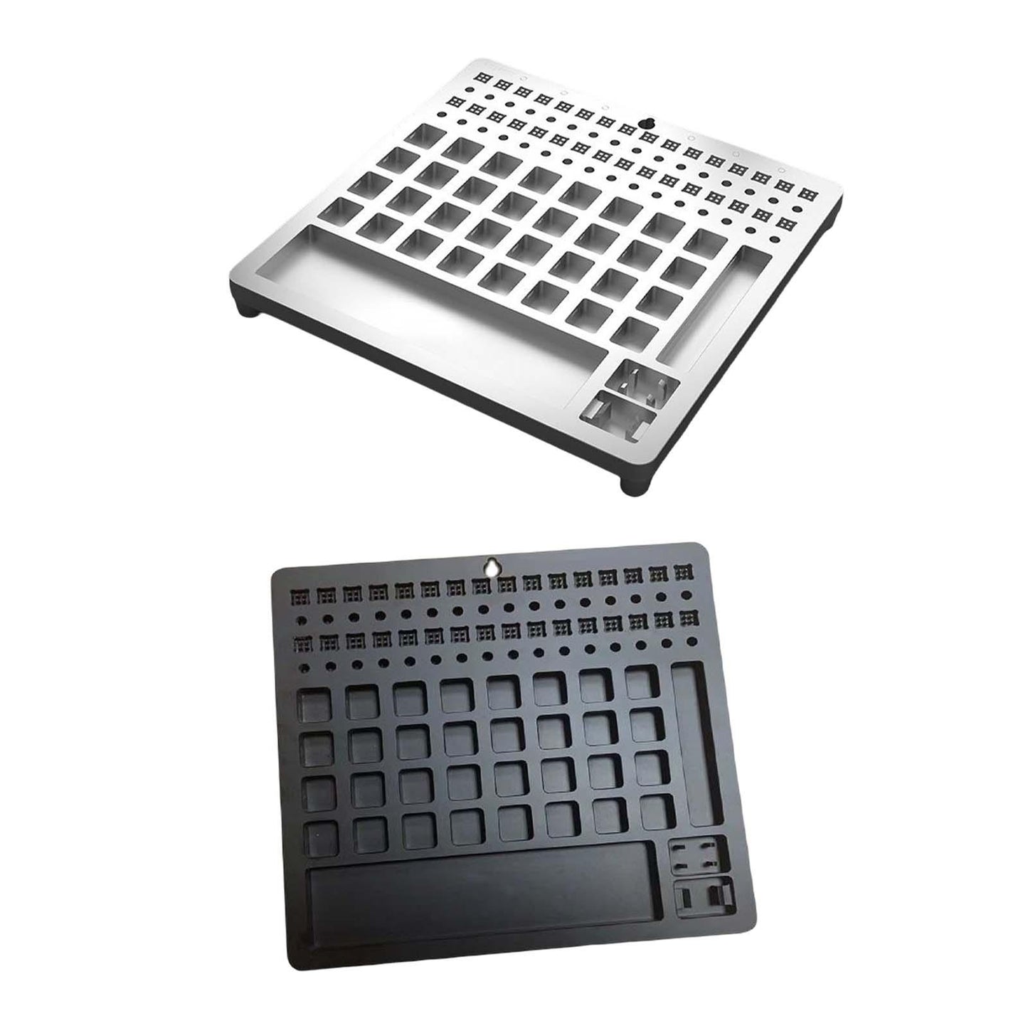 Metal 32 Switch Opener Lube Modding Station for Gamer Acrylic MX Box Black