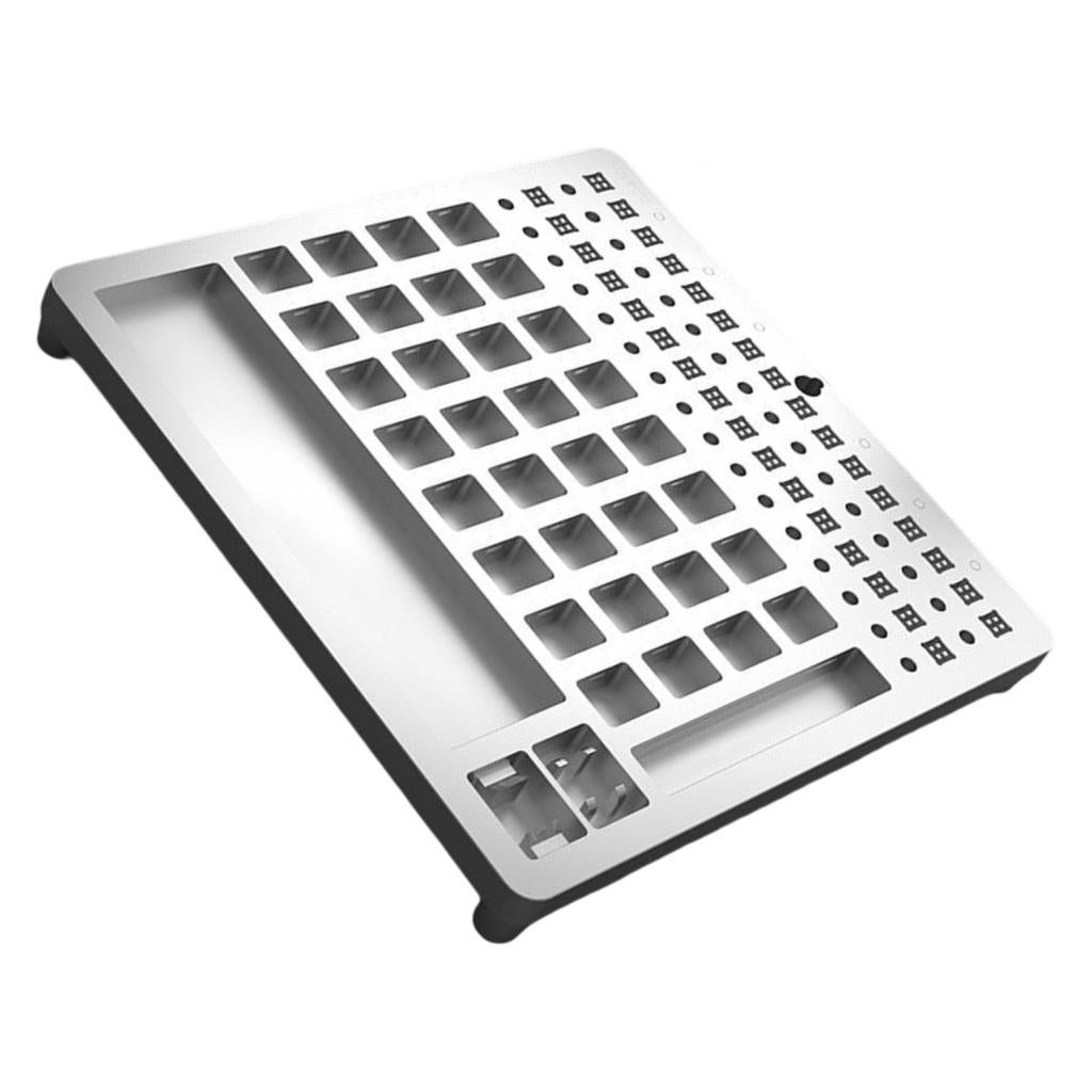 Metal 32 Switch Opener Lube Modding Station for Gamer Acrylic MX Box Silver