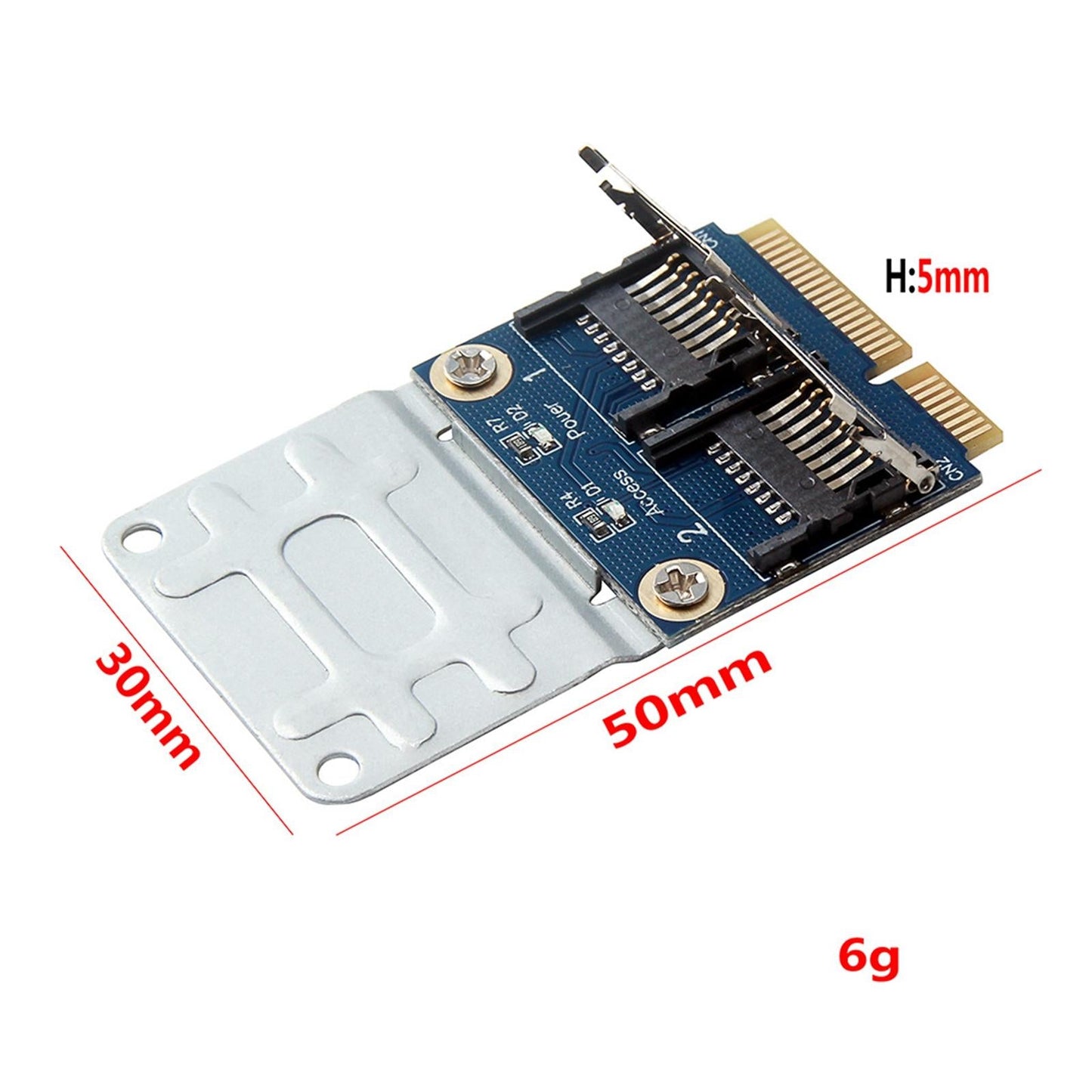 Memory Card Reader Adapter High-Quality Portable Durable for SSD HDD Adapter