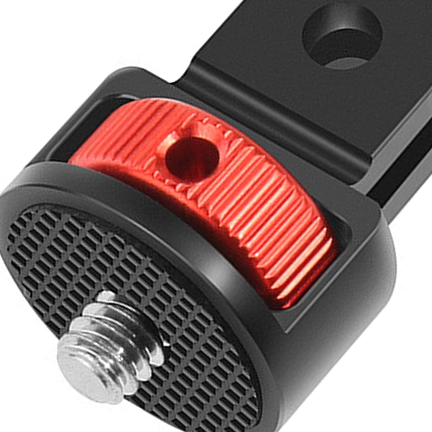 Camera Mount Adapter Lightweight Conversion Tripod Adapter for Action Camera Black Red