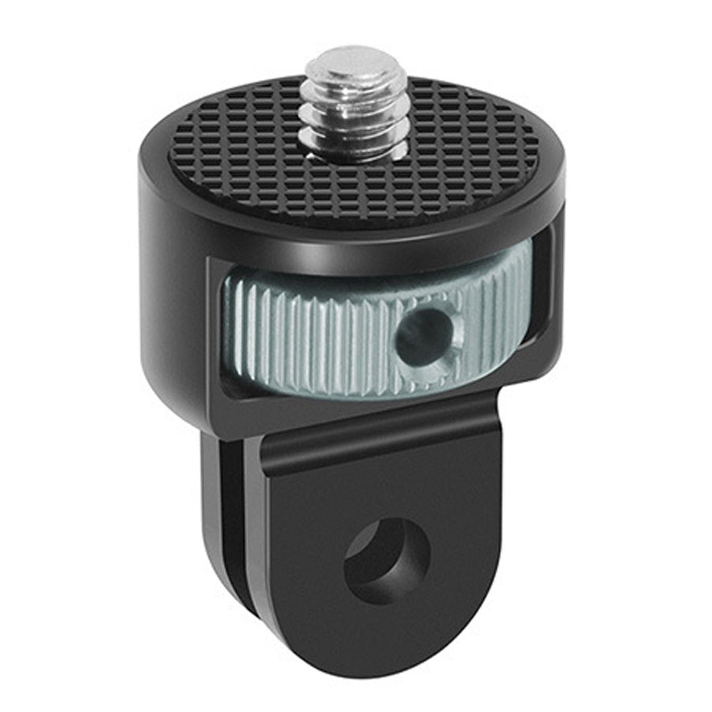 Camera Mount Adapter Lightweight Conversion Tripod Adapter for Action Camera Black Titanium