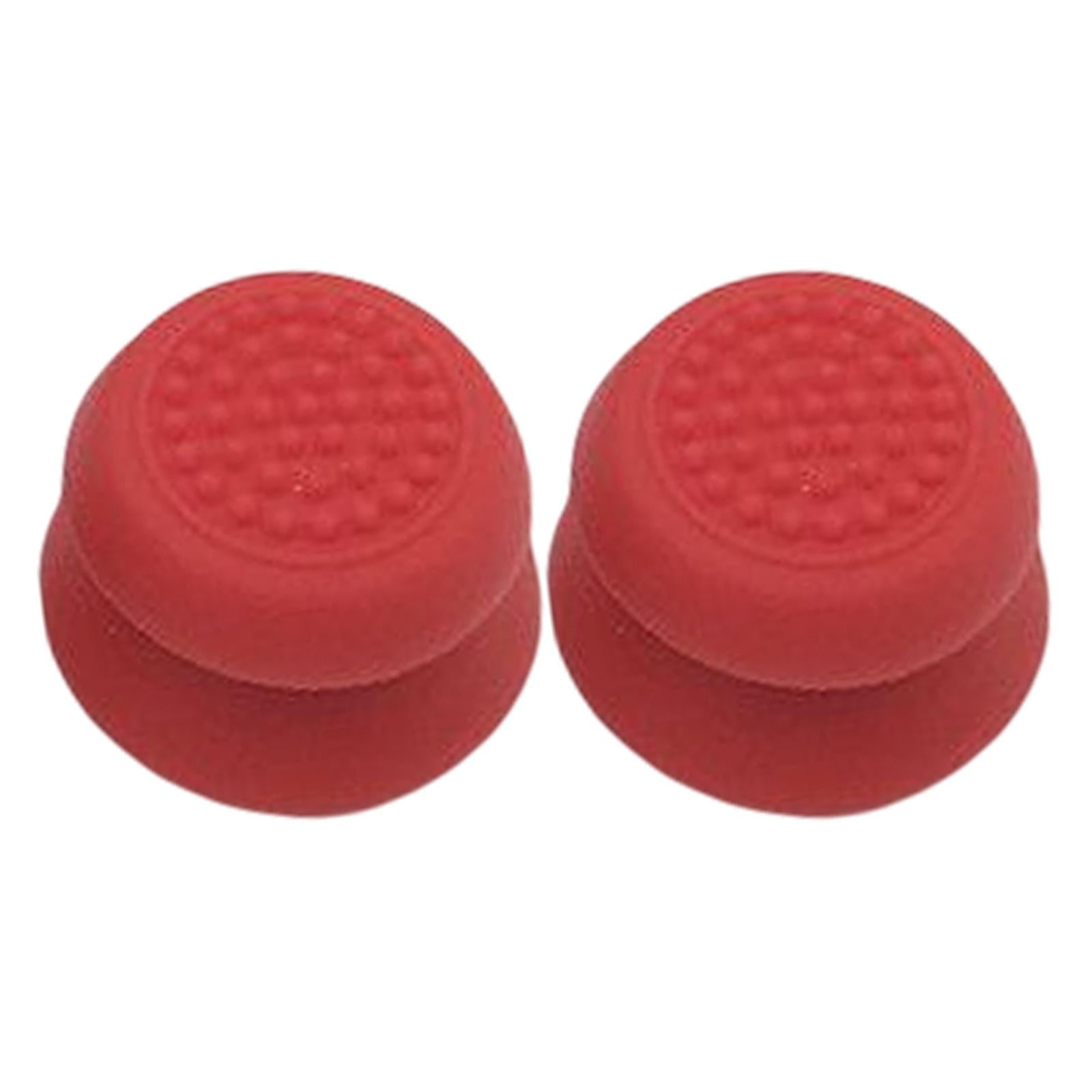 2 Pieces Raised Thumb Stick Grip Thumbsticks Caps for Xbox360 Controller Red
