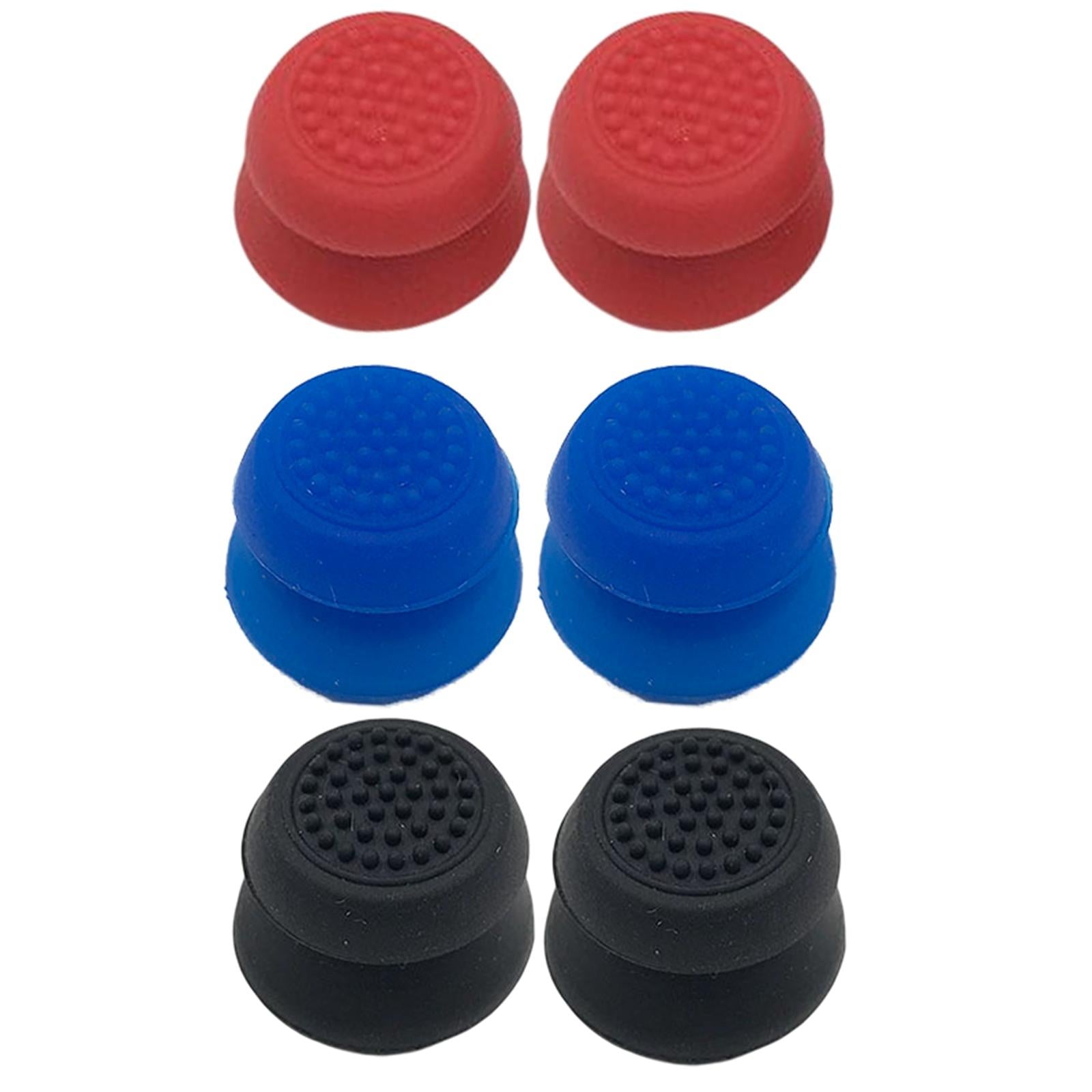 2 Pieces Raised Thumb Stick Grip Thumbsticks Caps for Xbox360 Controller Red