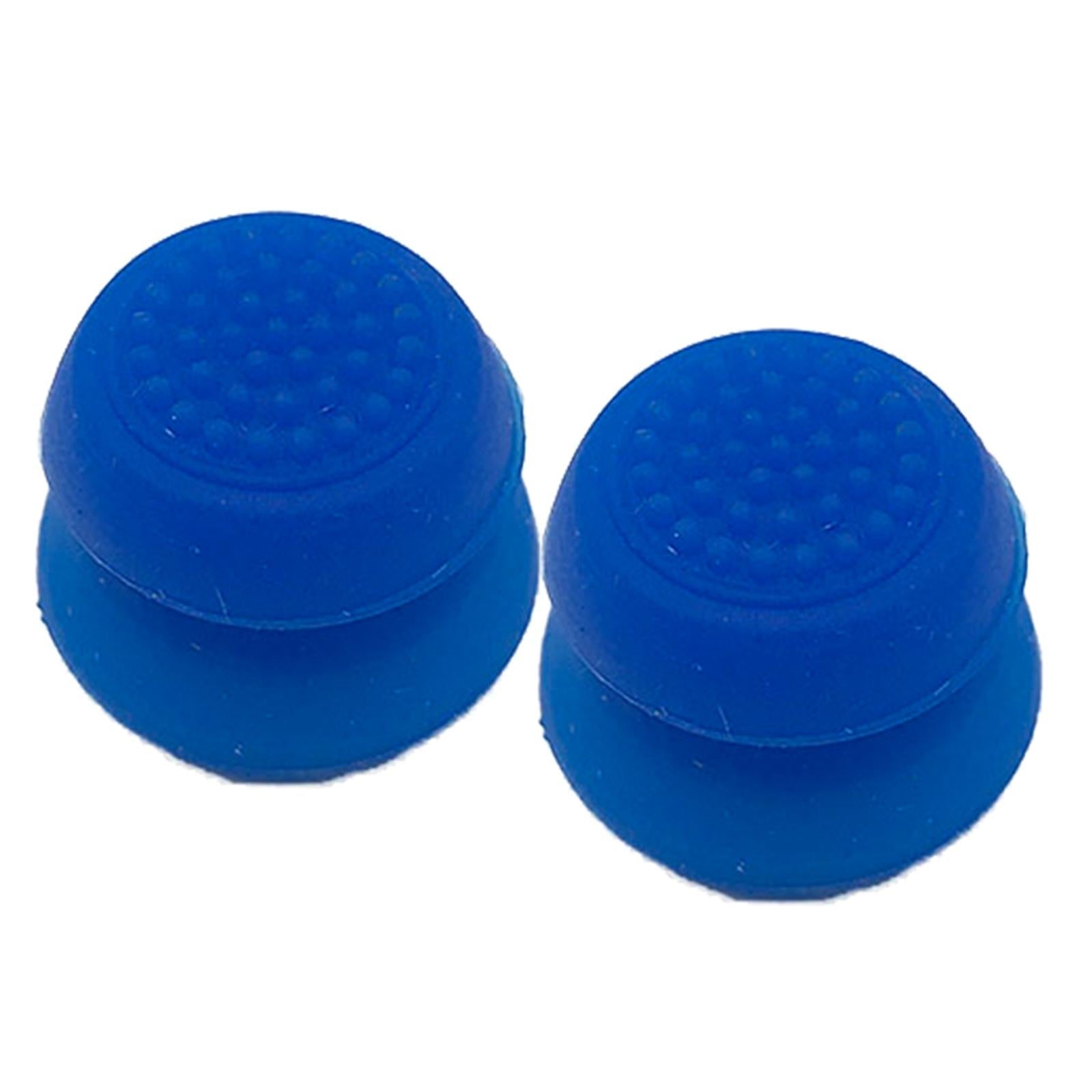 2 Pieces Raised Thumb Stick Grip Thumbsticks Caps for Xbox360 Controller Blue