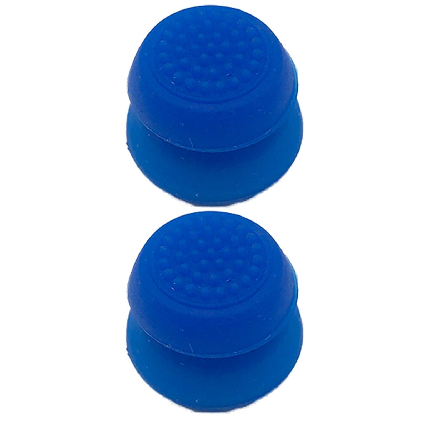2 Pieces Raised Thumb Stick Grip Thumbsticks Caps for Xbox360 Controller Blue