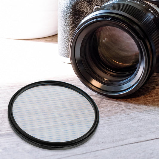 Blue Streak Filter Optical Glass Anamorphic for DSLR Cinematice Video Camera 67mm