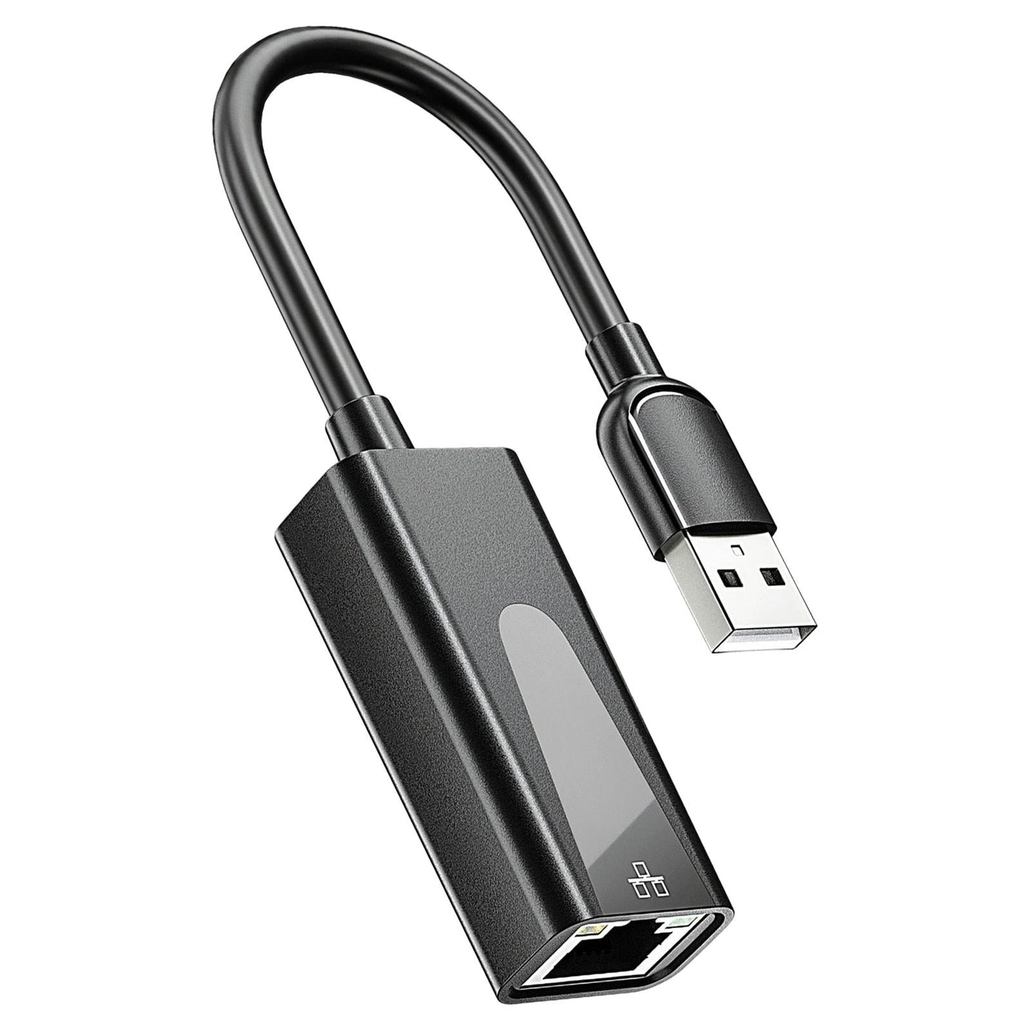 USB to Gigabit Ethernet Adapter USB to Wired LAN Adapter Compact for Laptop