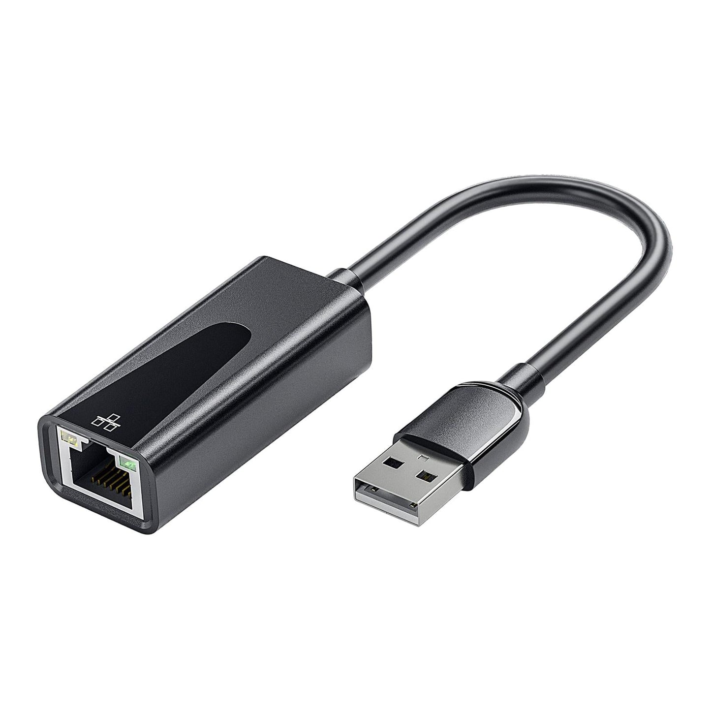 USB to Gigabit Ethernet Adapter USB to Wired LAN Adapter Compact for Laptop