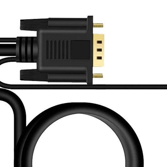 HDMI to VGA Cable 1080P Gold Plated HDMI Male to VGA Male for PC HDTV Laptop 2m