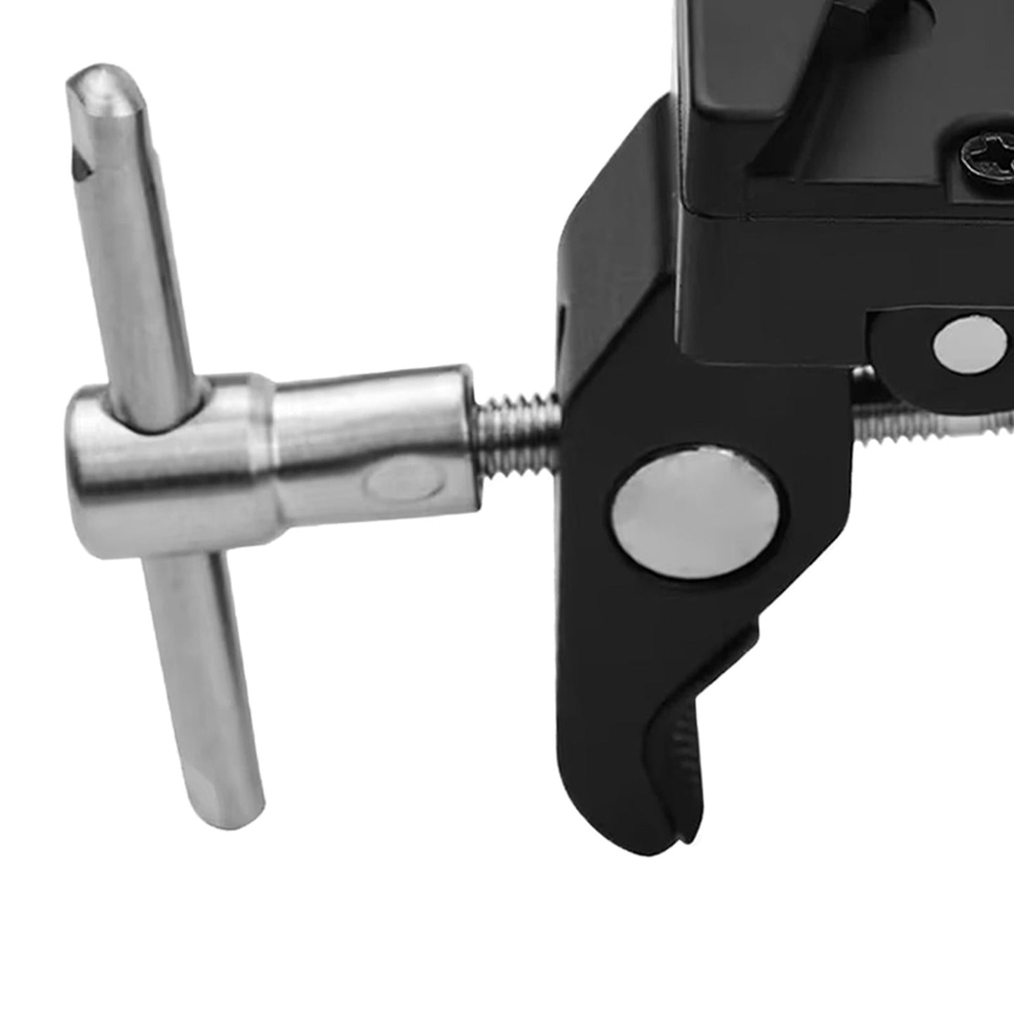 V Mount Battery Adapter with Clamp Universal for Mounting to Lighting Stand