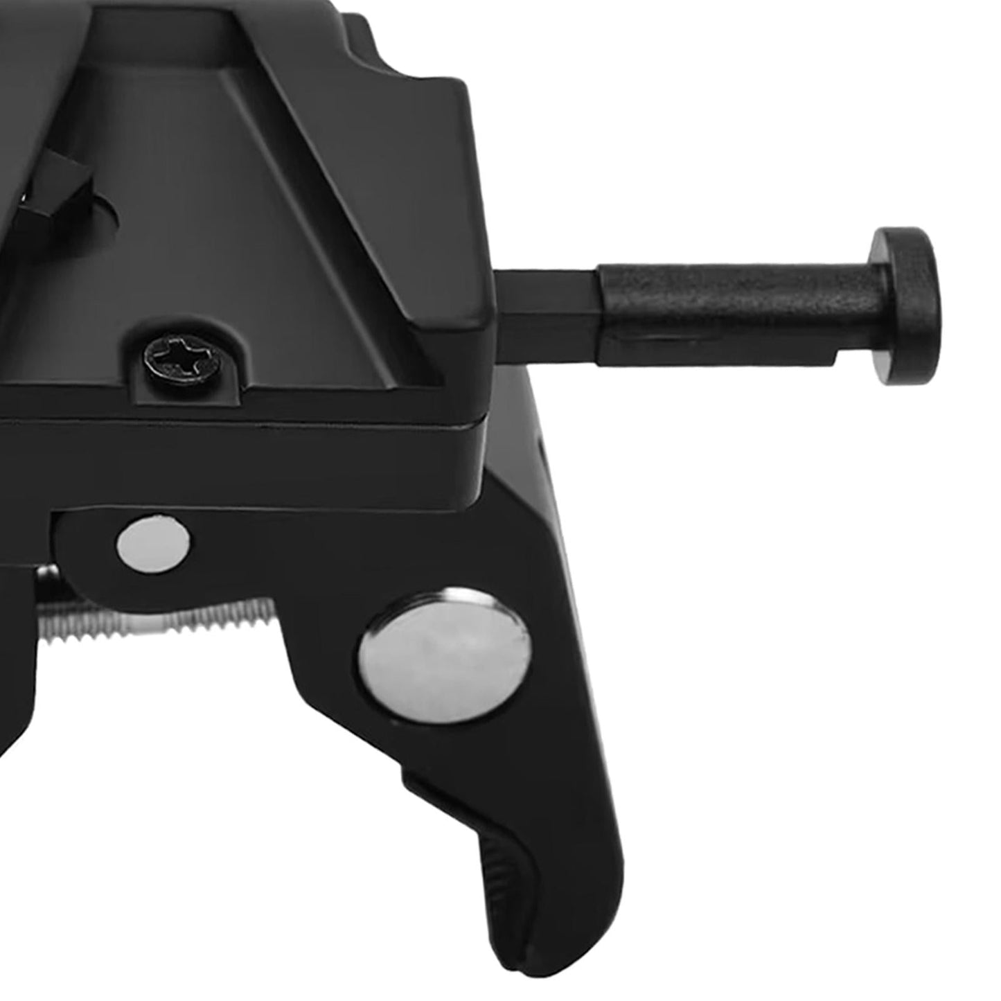 V Mount Battery Adapter with Clamp Universal for Mounting to Lighting Stand