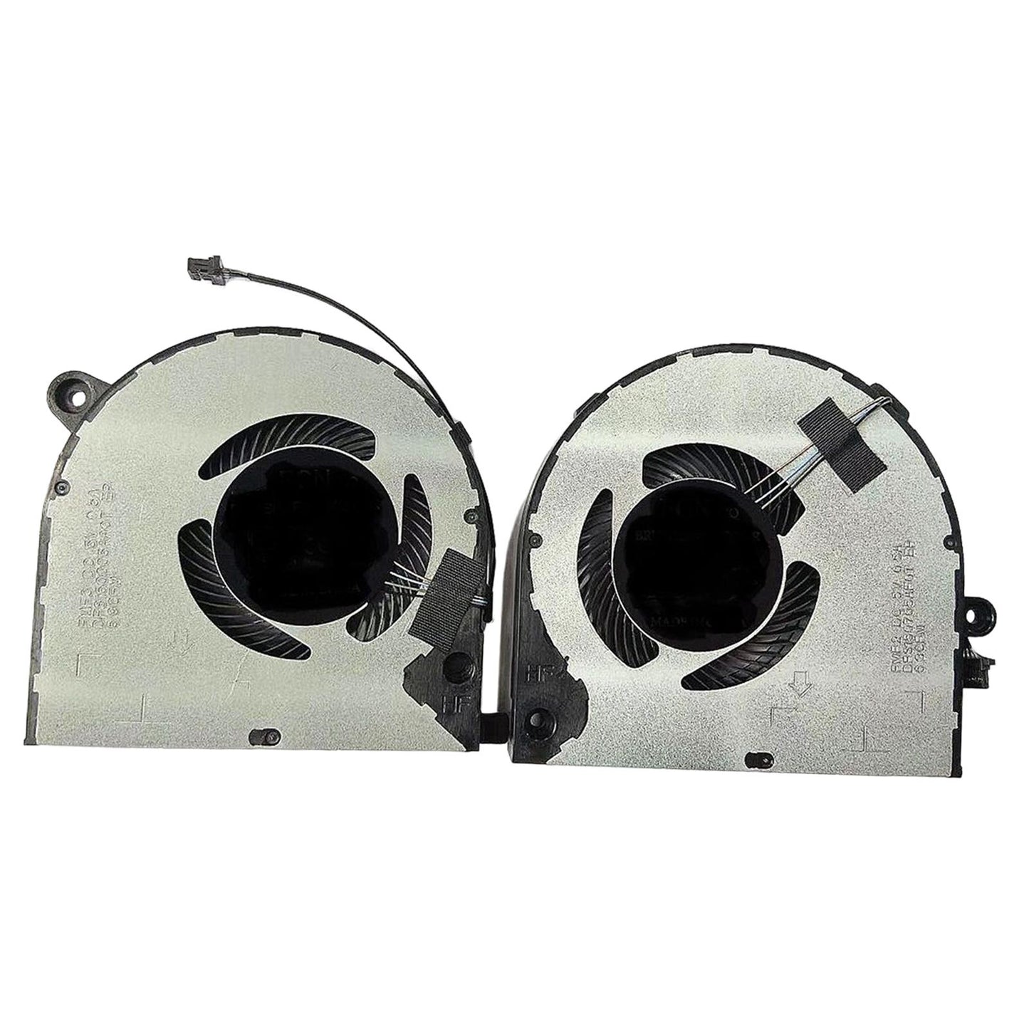 2Pcs CPU Cooling Fan CPU GPU Cooler Radiator for Dell Vostro 7500 7501