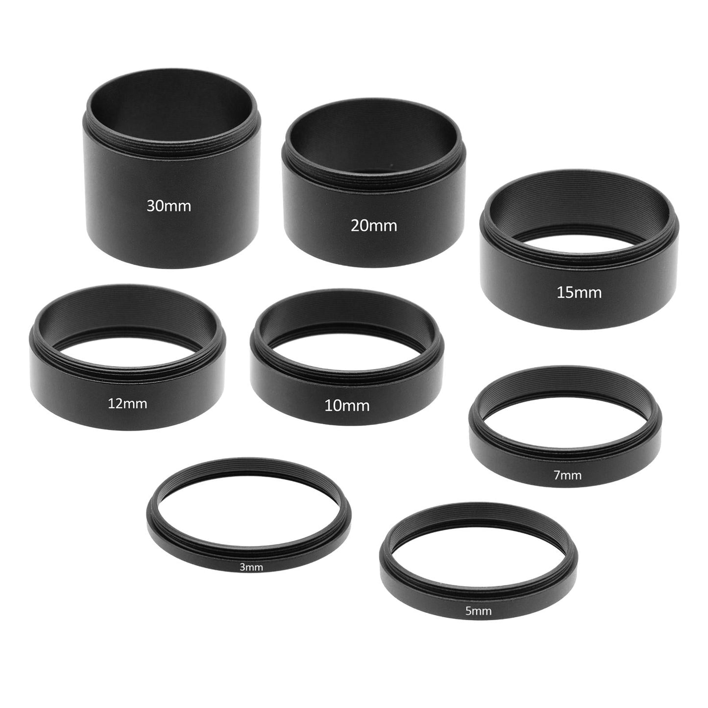 T2 Thread Extension Tube M42x0.75 Thread Photography Equipment for Telescope 3 mm