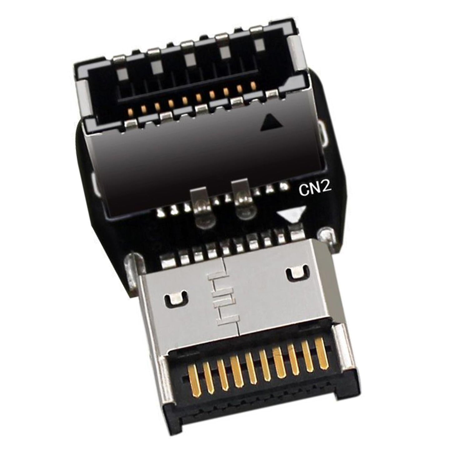 Type E USB 3.1 Front Panel Header for Computer Motherboard Style B