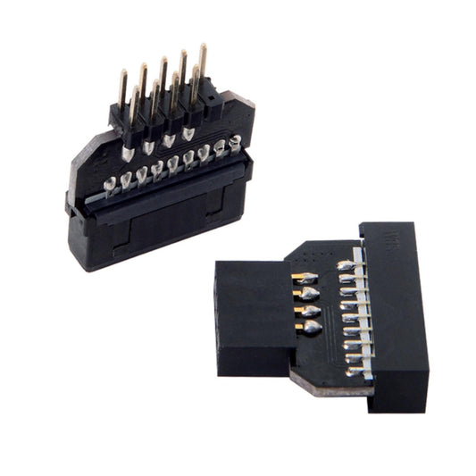 USB 2.0 9 Pin to USB 3.0 19 Pin Adapter for Motherboard Accessories Parts Style B