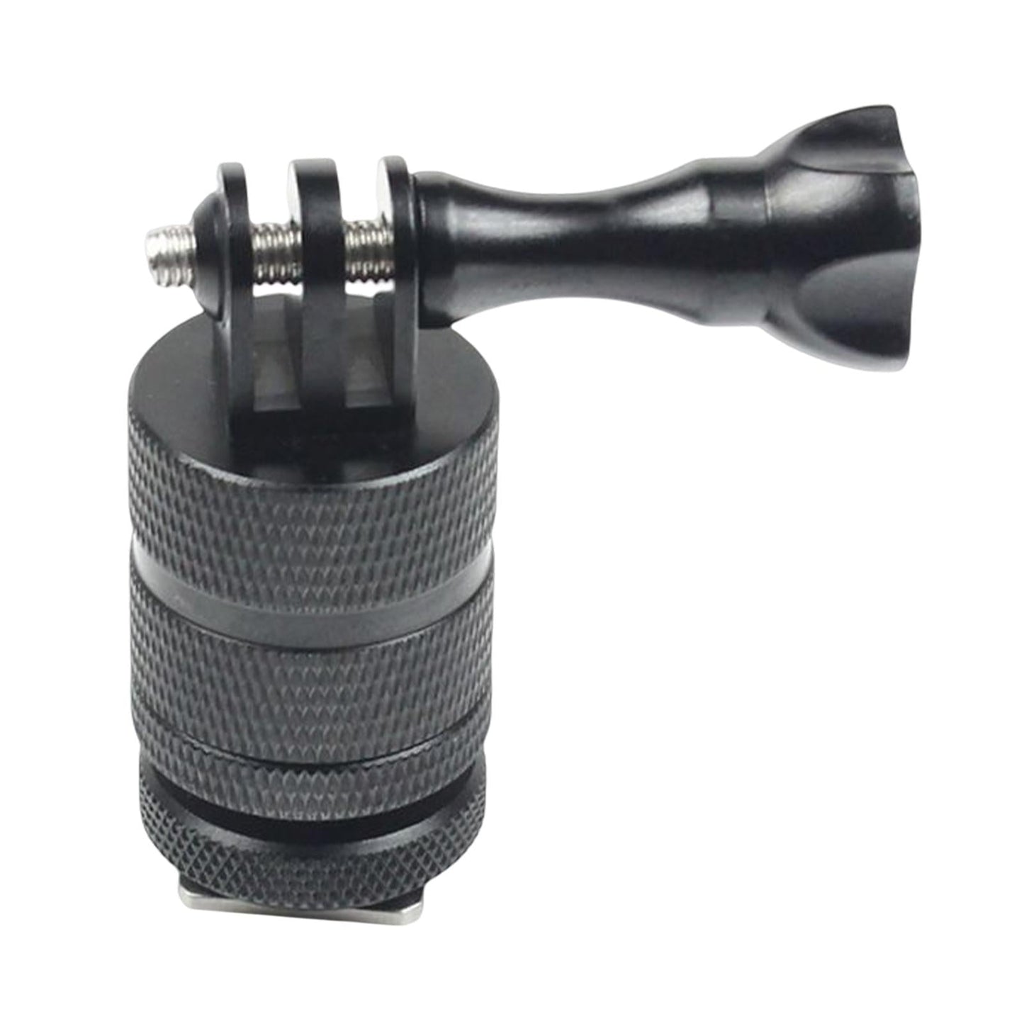 360 Degree Rotation Hot Shoe Mount Adapter Camera Mount for Action Cameras