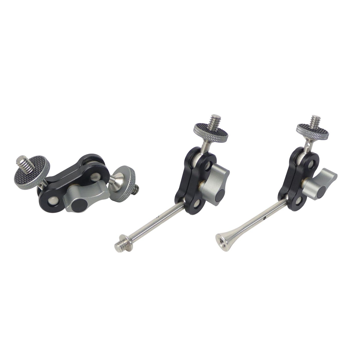 Photography Gimbal Bracket 360 Rotation with1/4 Screw Monitors Fill Lights Short Screw