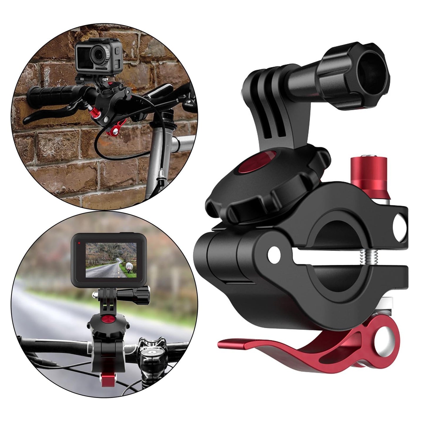Portable Bike Camera Mount Holder for Insta360 One R Sports Camera