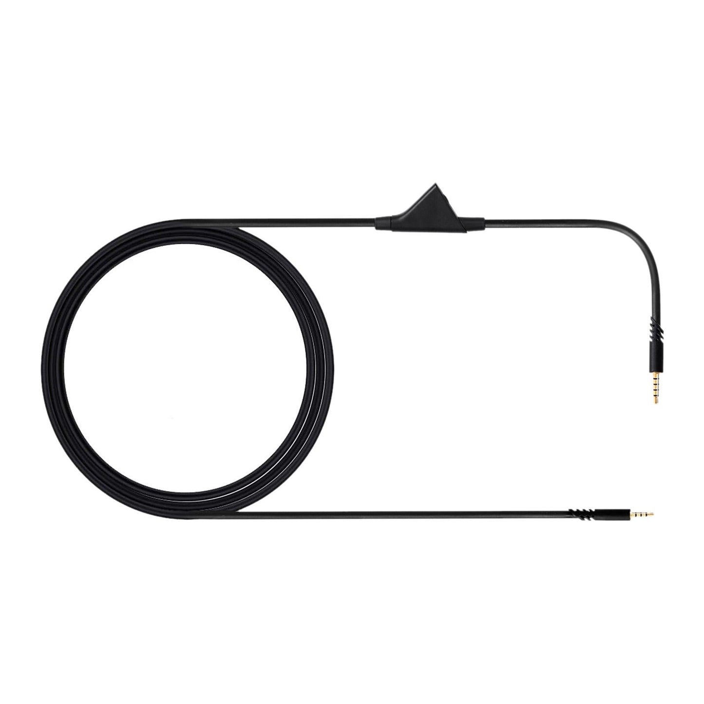 Replacement Audio Cable Cord 2M 6.5ft AUX Wire for Astro A10 A40 A30 Black
