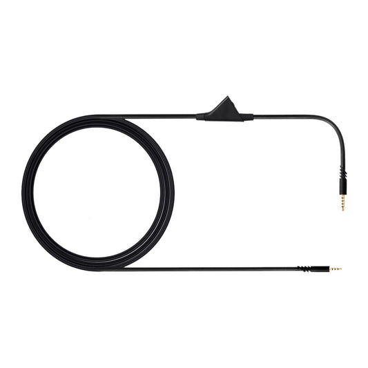 Replacement Audio Cable Cord 2M 6.5ft AUX Wire for Astro A10 A40 A30 Black