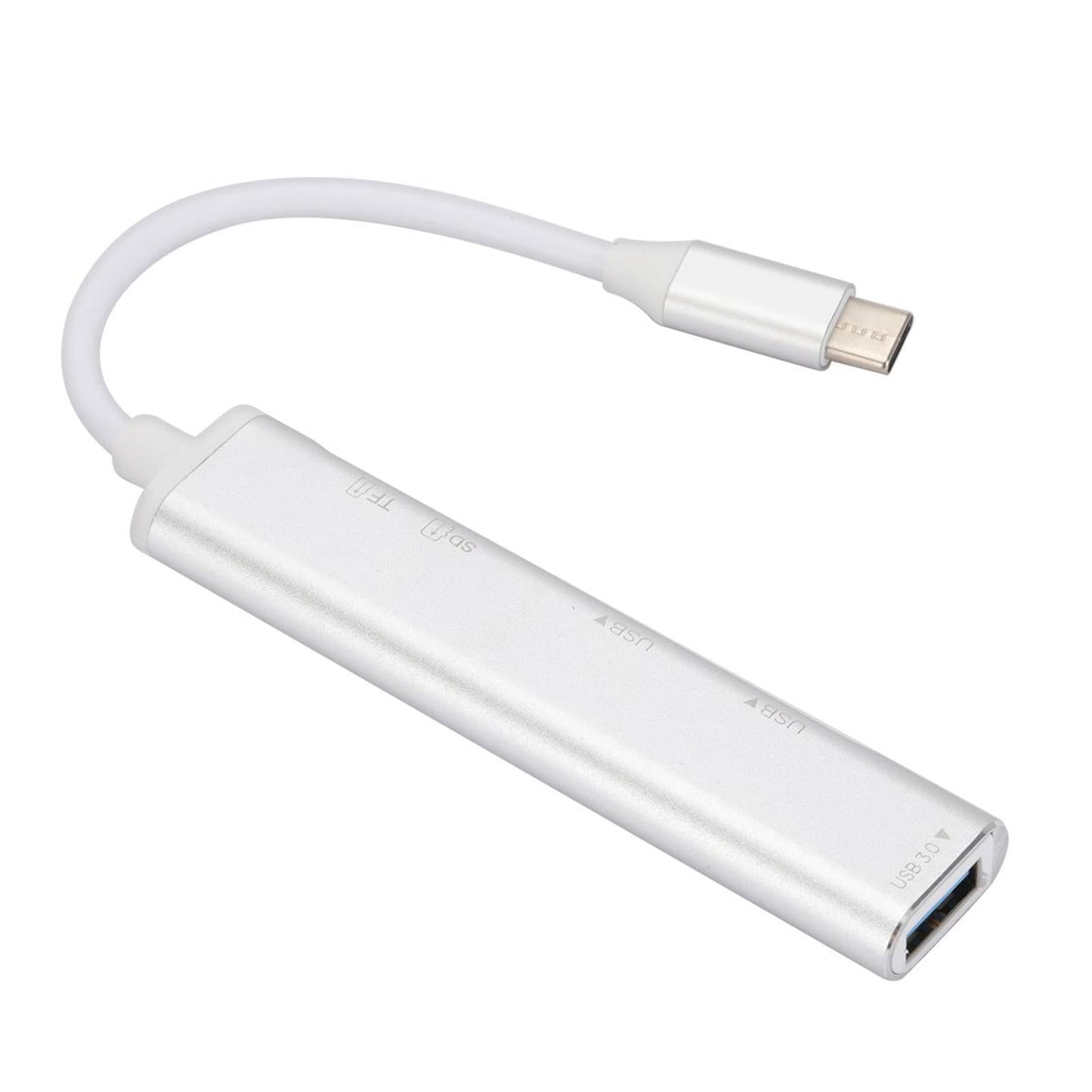 USB C Docking Station SD/TF Card Slots Portable Compact for Laptop Office