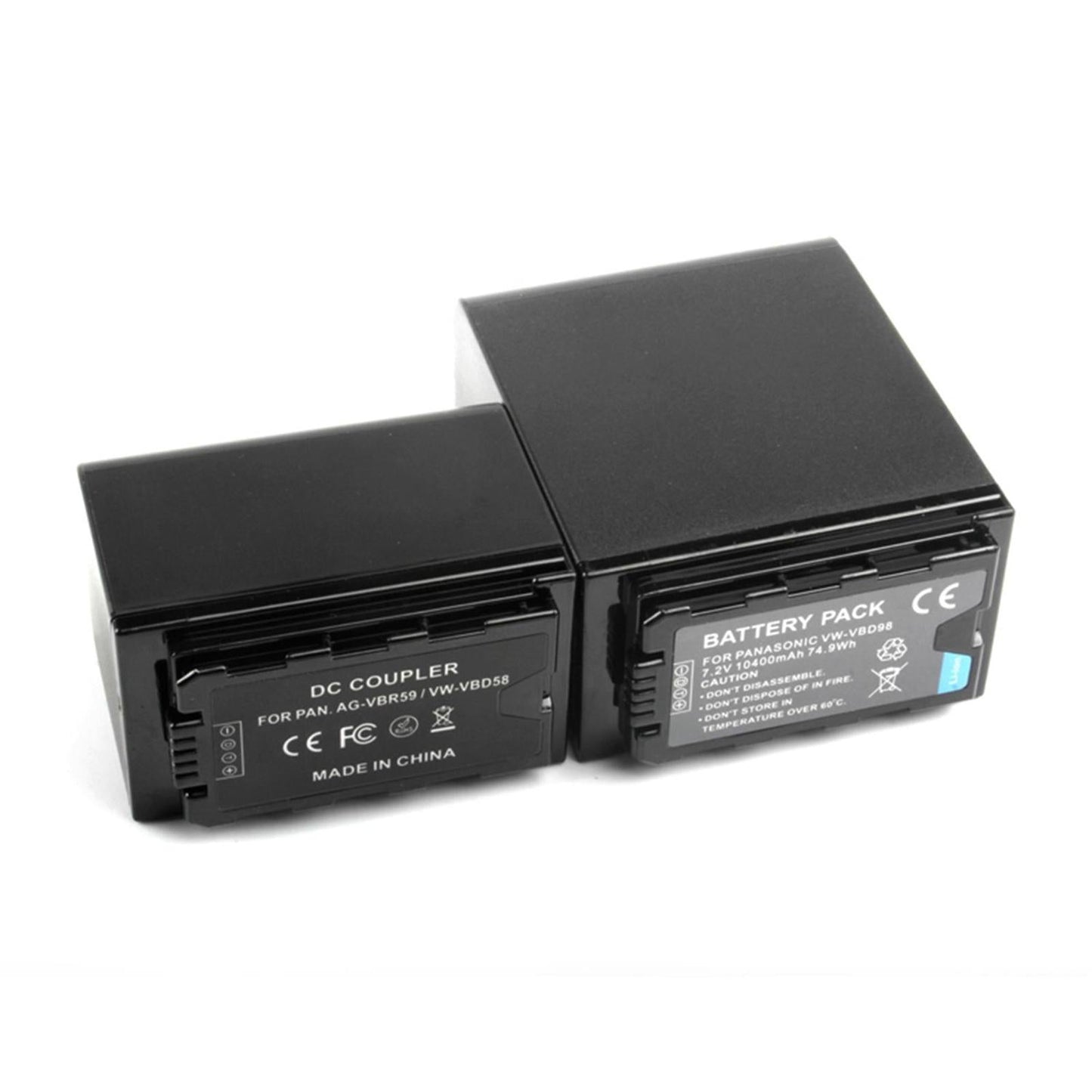 Vbd58 Dummy Battery Adapter DC Coupler for Aj-Px298 Hc-Mdh2GK