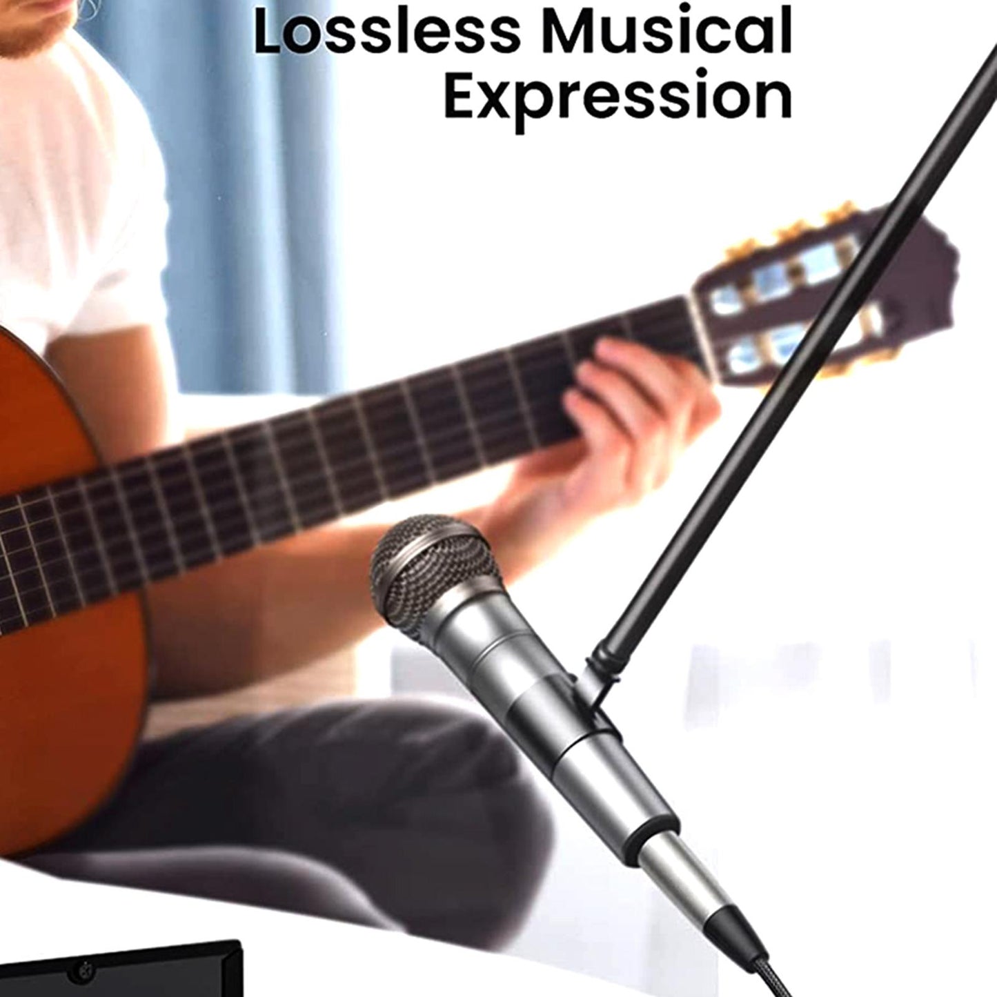 XLR Microphone Cable XLR Wire for Microphone Amplifier Studio Recording 0.3m